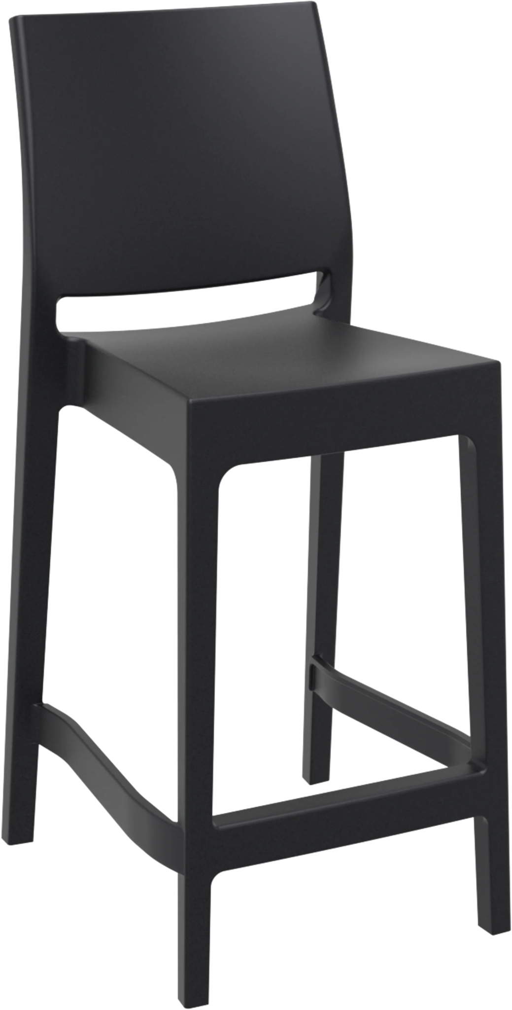 Siesta Maya Barstool 65cm Black | Office Furniture Designs