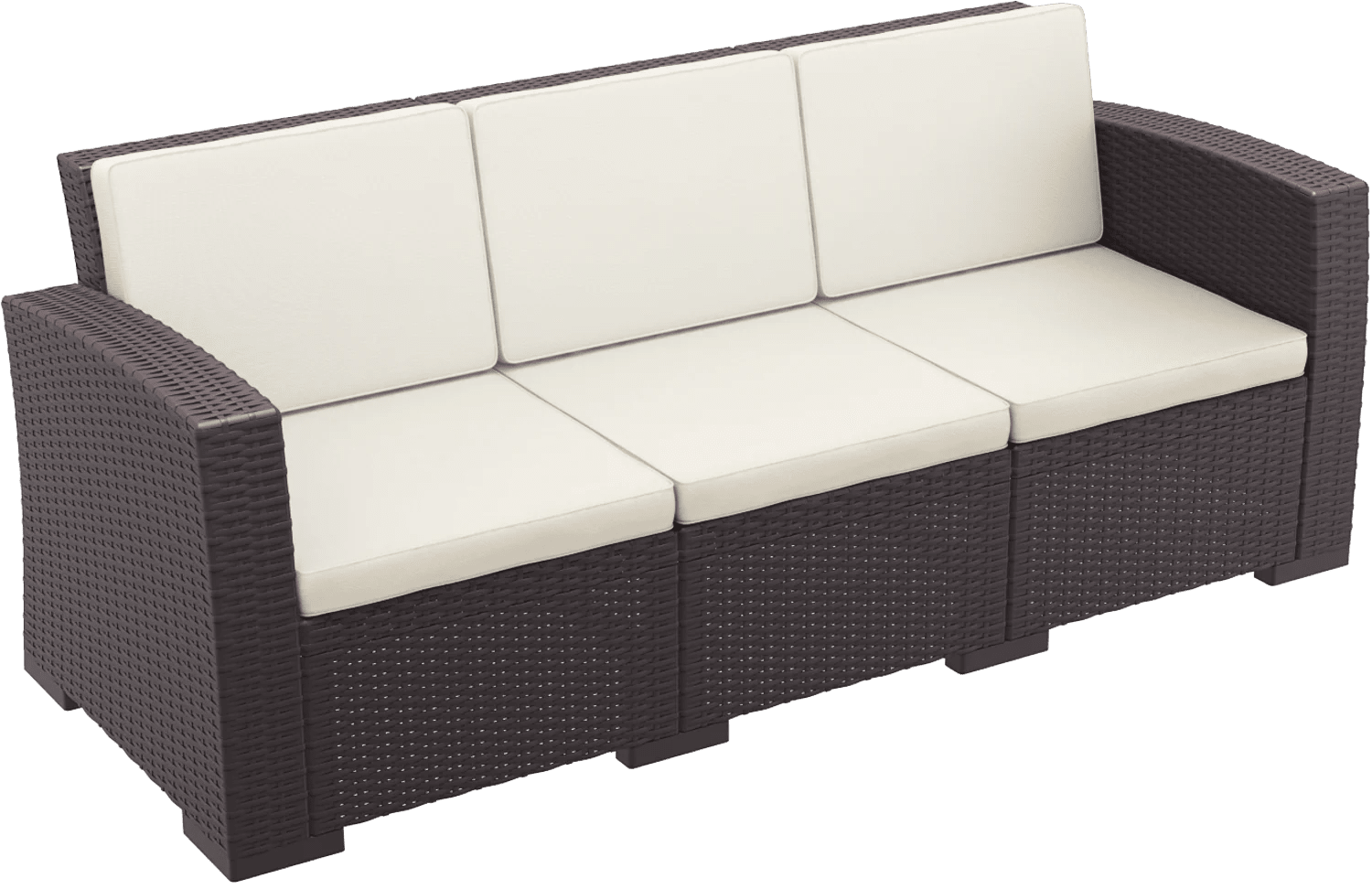 Siesta Monaco Lounge Sofa XL Beige Chocolate | Office Furniture Designs