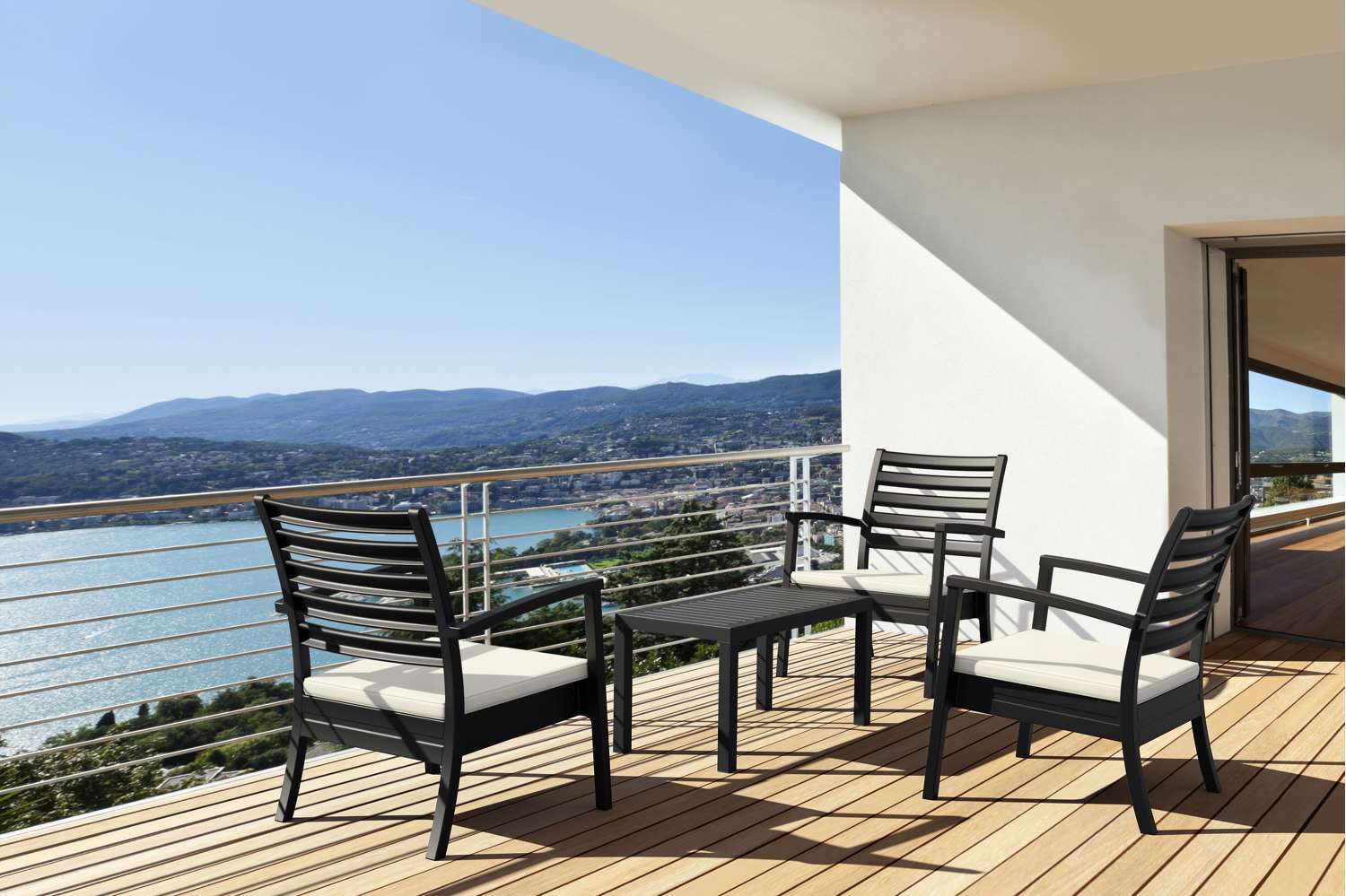 Siesta Ocean Lounge Coffee Table White | Office Furniture Designs