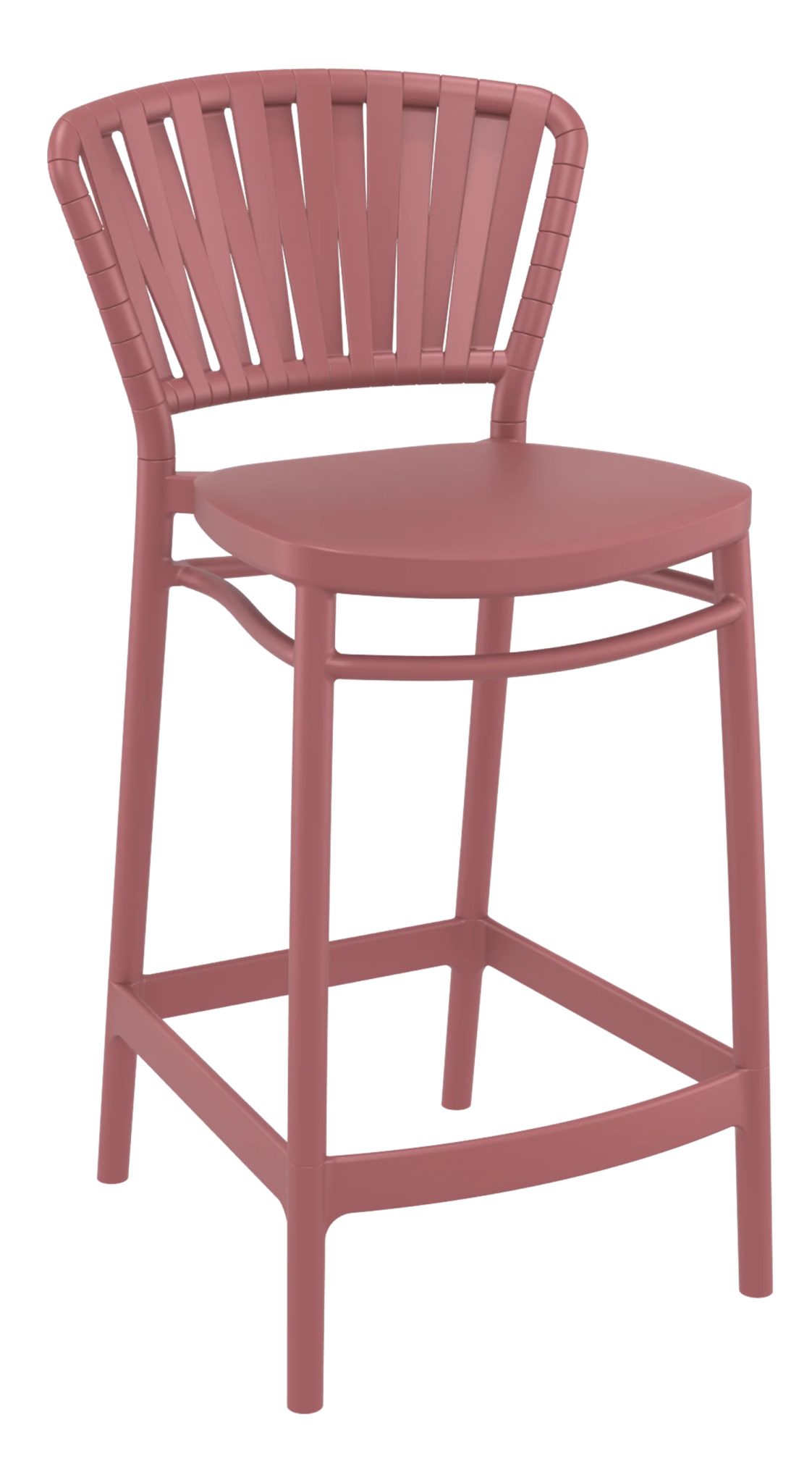 Siesta Portofino Stool 65cm - Counter Stool Marsala | Office Furniture Designs