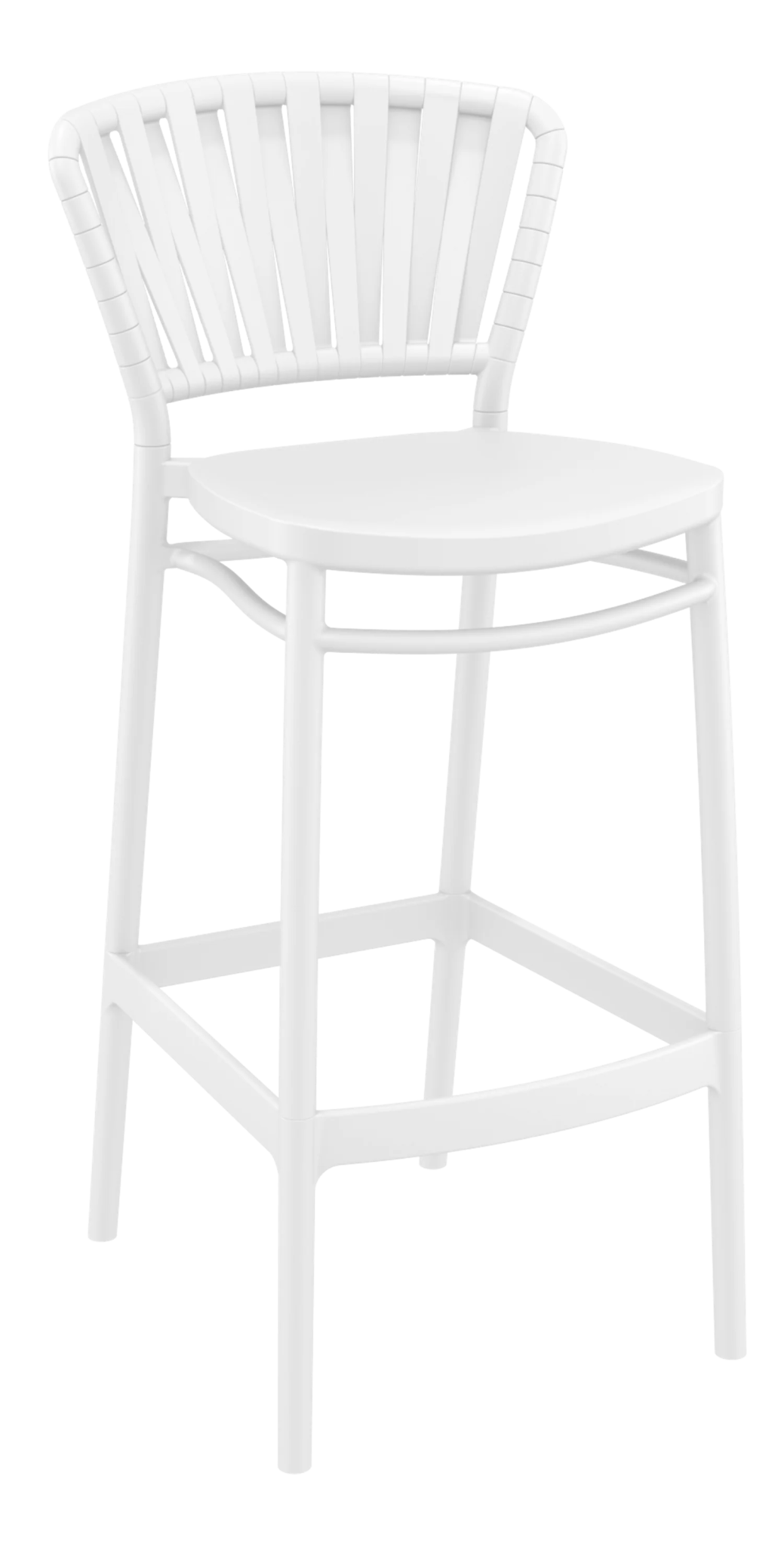 Siesta Portofino Stool 75cm - Bar Stool White | Office Furniture Designs