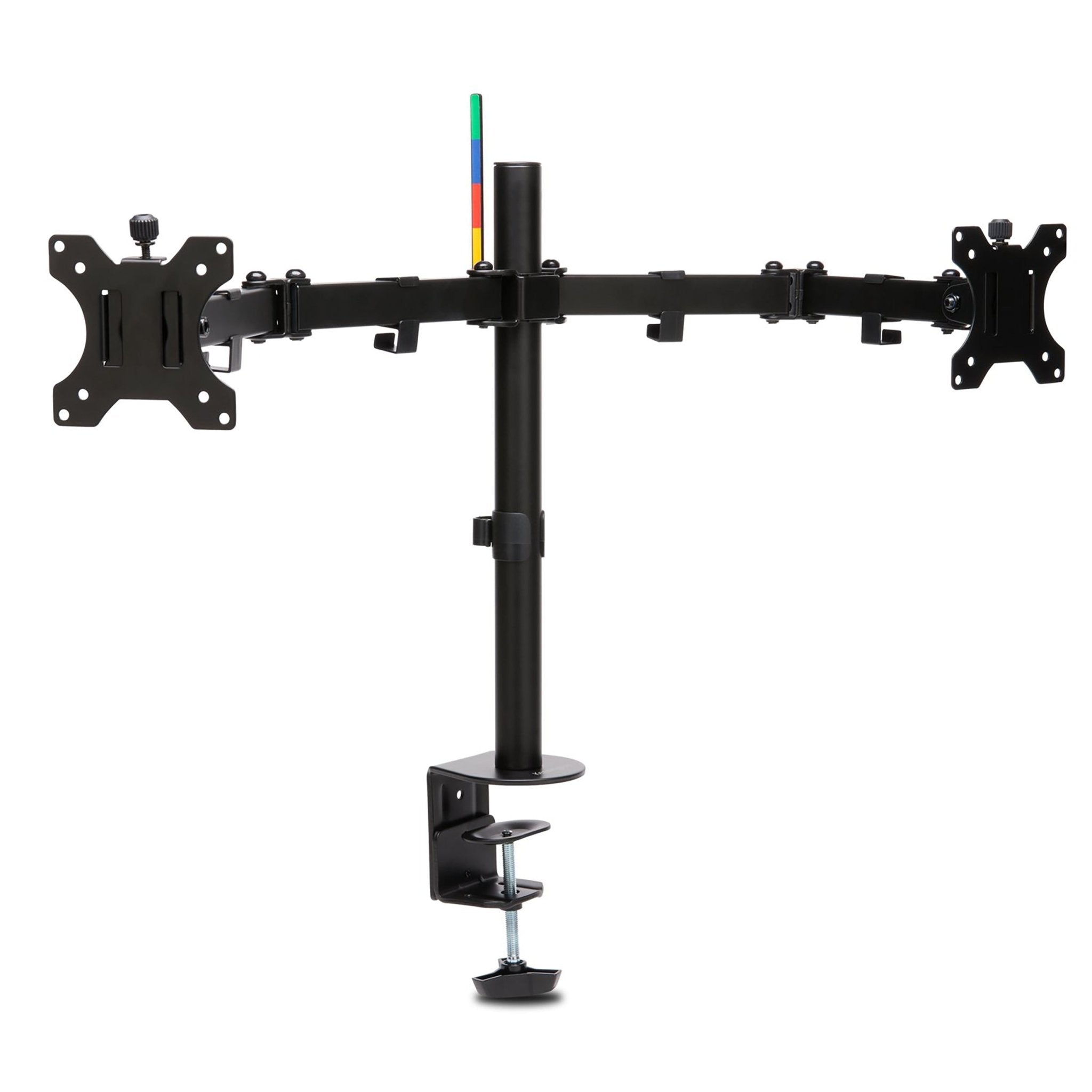 SmartFit Ergo Single Monitor Arm Black Dual | Office Furniture Designs