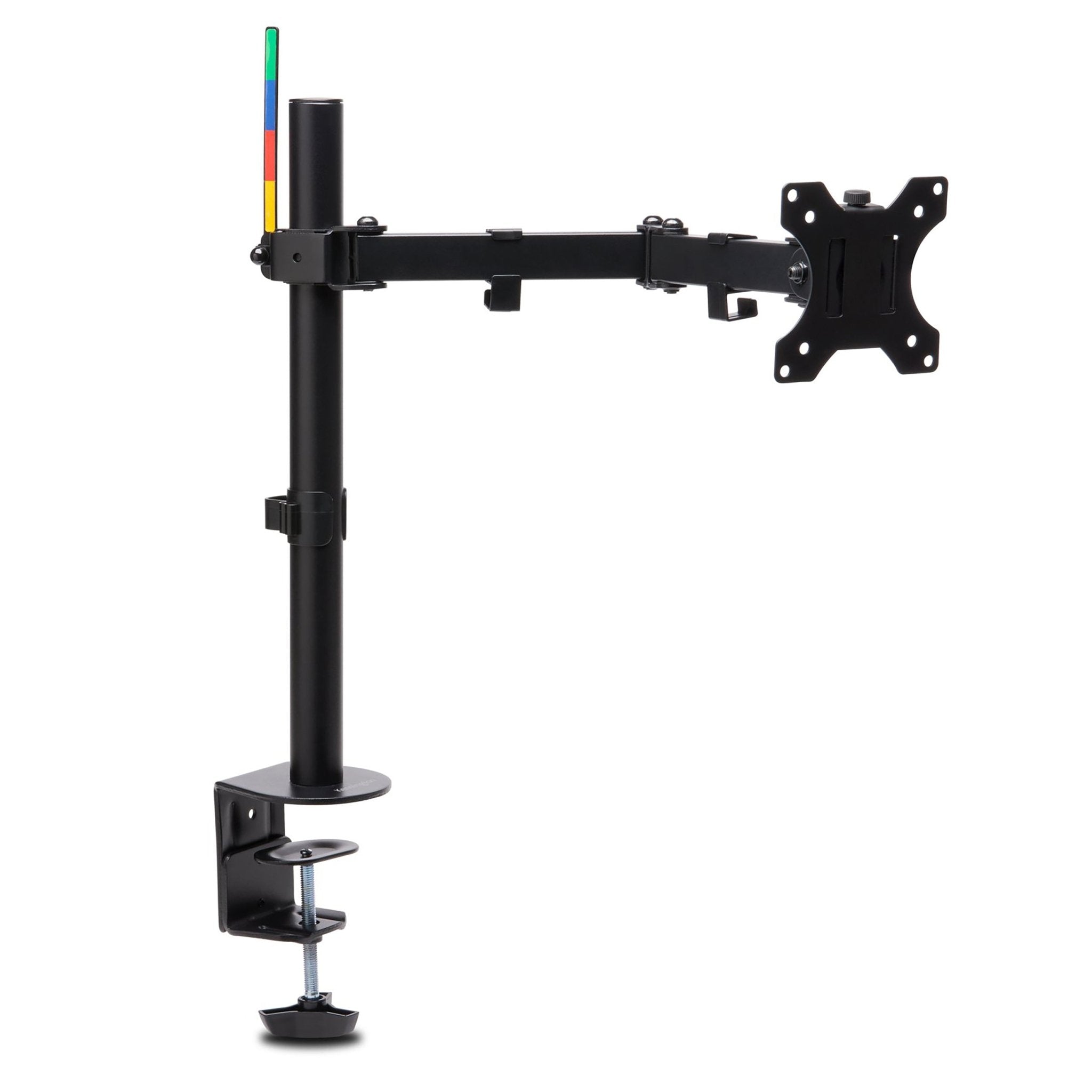 SmartFit Ergo Single Monitor Arm Black Single | Office Furniture Designs
