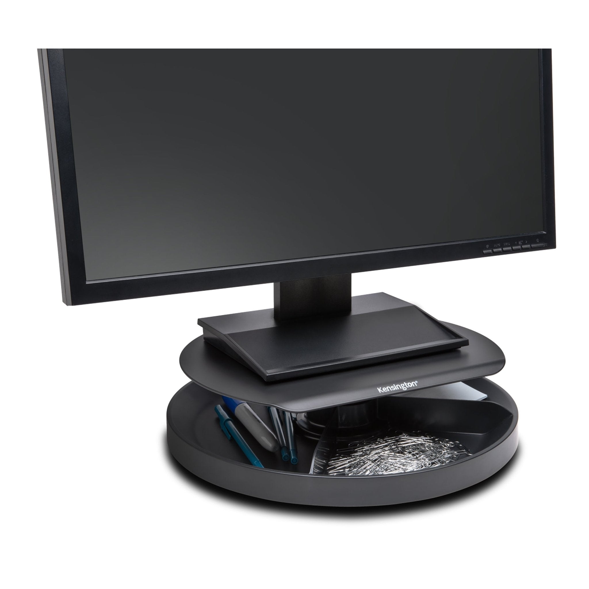 Smartfit Spin2 Monitor Stand Black | Office Furniture Designs