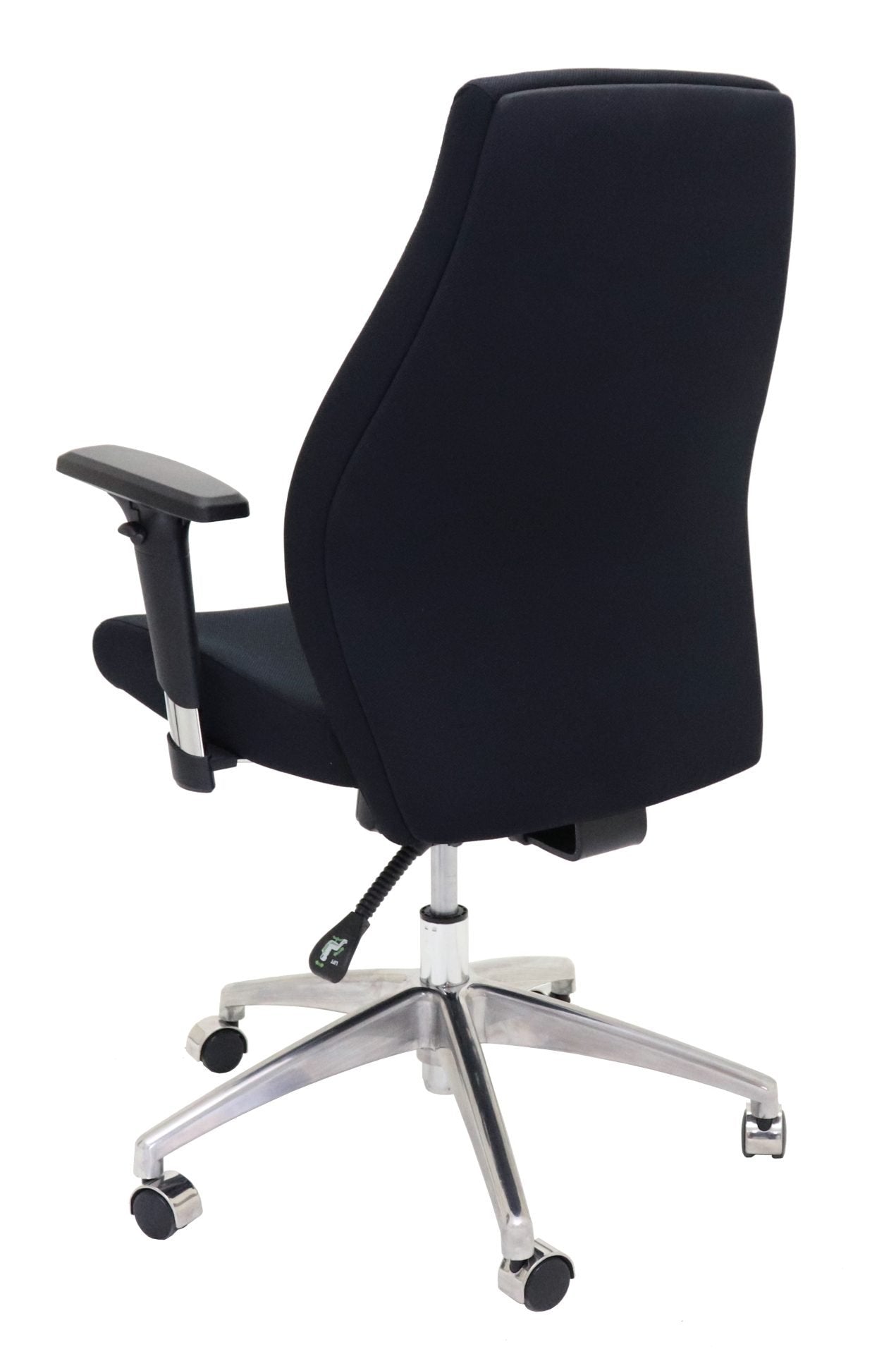 Swift Executive Task Chair High Back With Arms Black Black | Office Furniture Designs