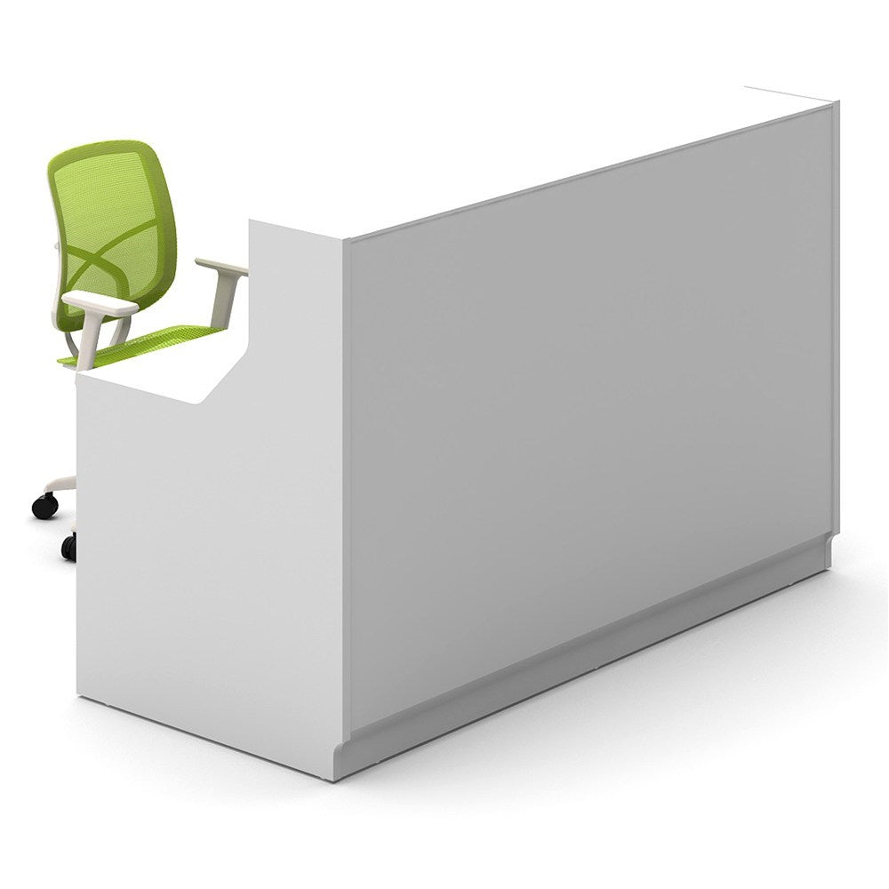 Roma Reception Counter 1800W x 800D x 1150mmH White