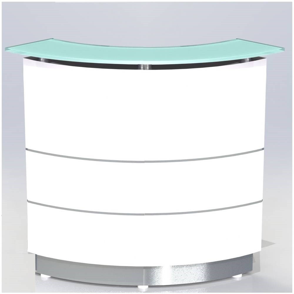 Polaris Reception Counter Gloss White