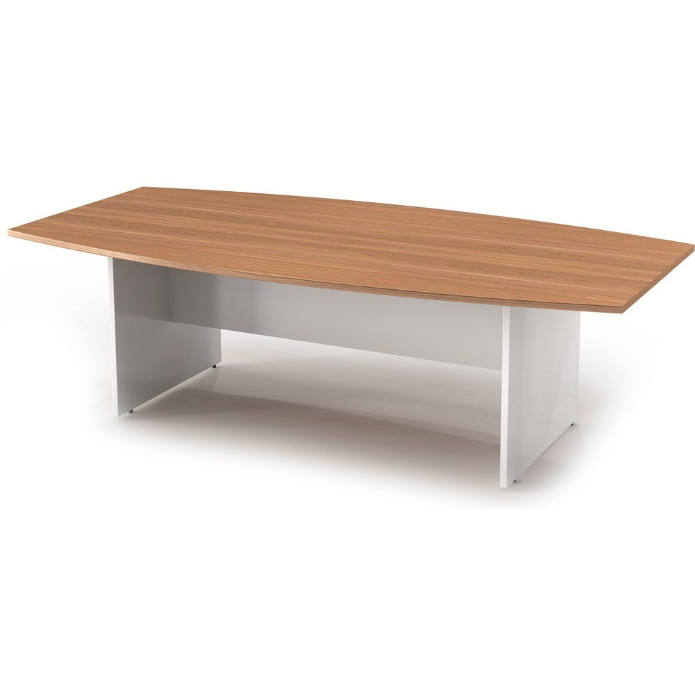 OM Boat Shape Boardroom Table 2400W x 1200D x 720mmH