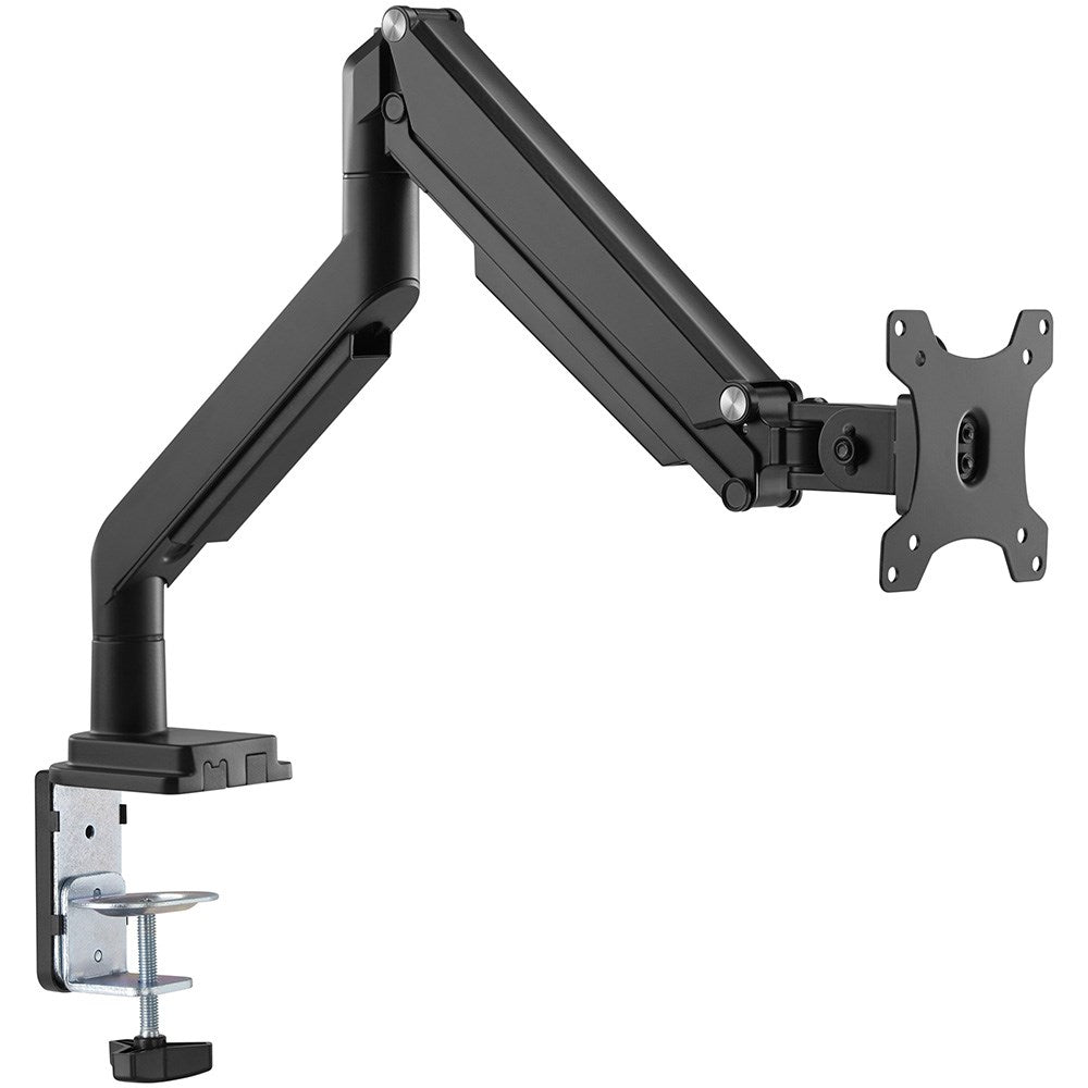 Ergovida Performance Gas Spring Aluminium Monitor Arm Black