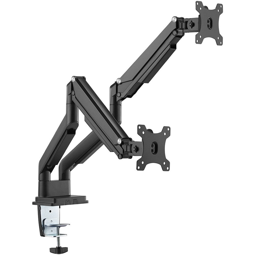 Ergovida Performance Gas Spring Aluminium Monitor Arm Black