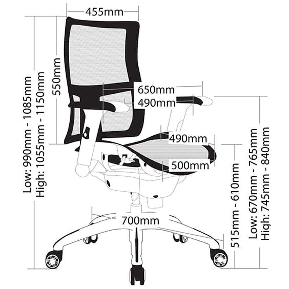 Zodiac Executive Mesh Chair