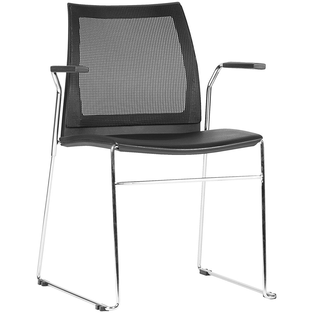 Vinn Chrome Sled Base Chair