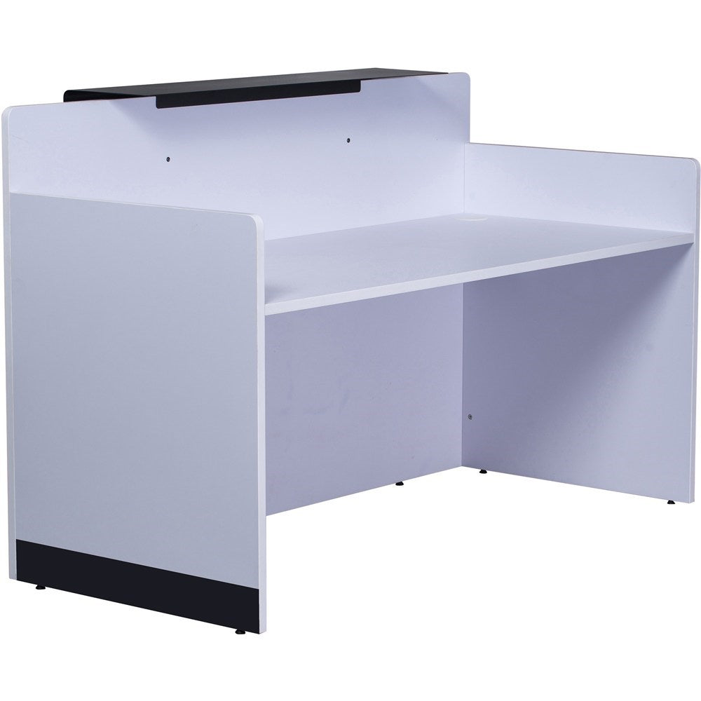RC1809 Reception Counter 1800W x 800D x 1170mmH Black And White