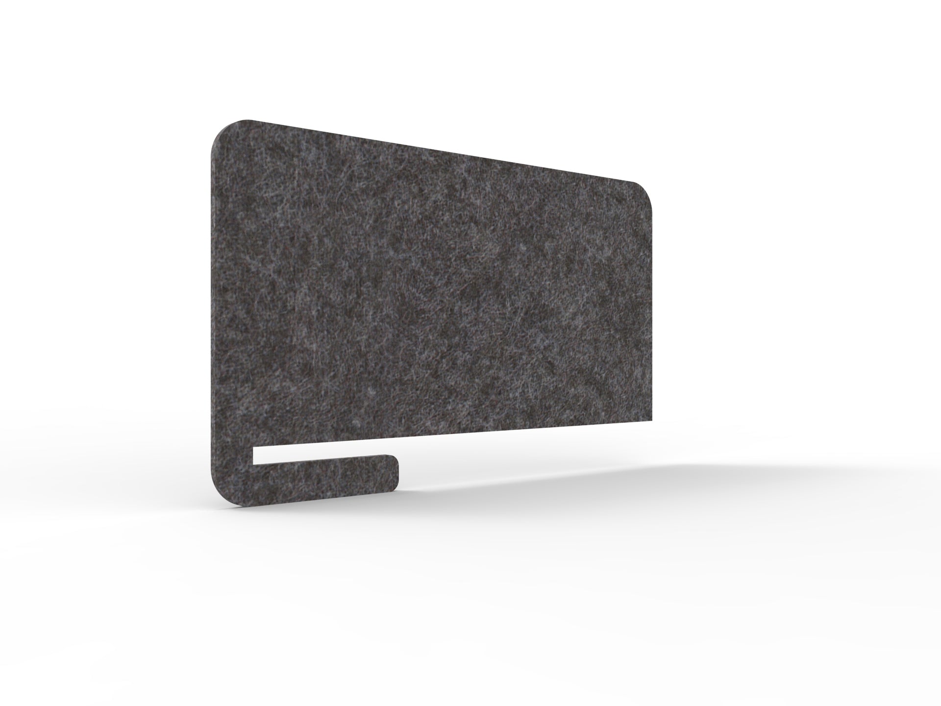 Acouline Slide On Desk Screen - Bloc Cut