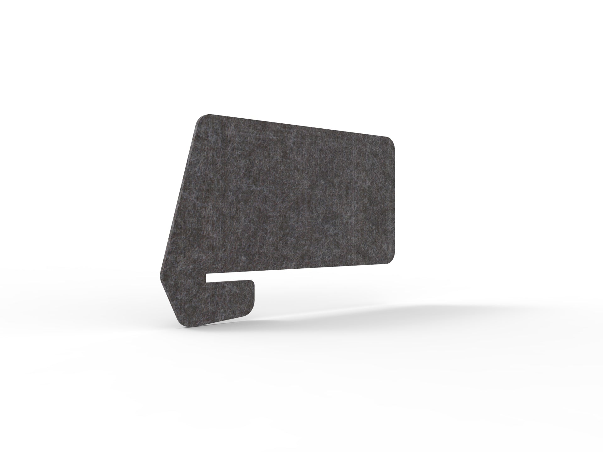 Acouline Slide On Desk Screen - Hook Cut