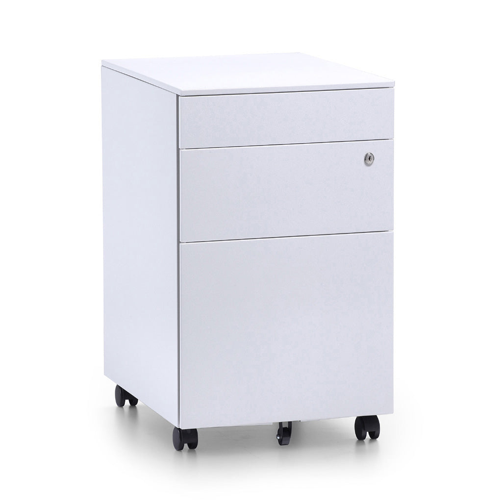 Slimline Mobile Pedestal 2 Drawer 1 File