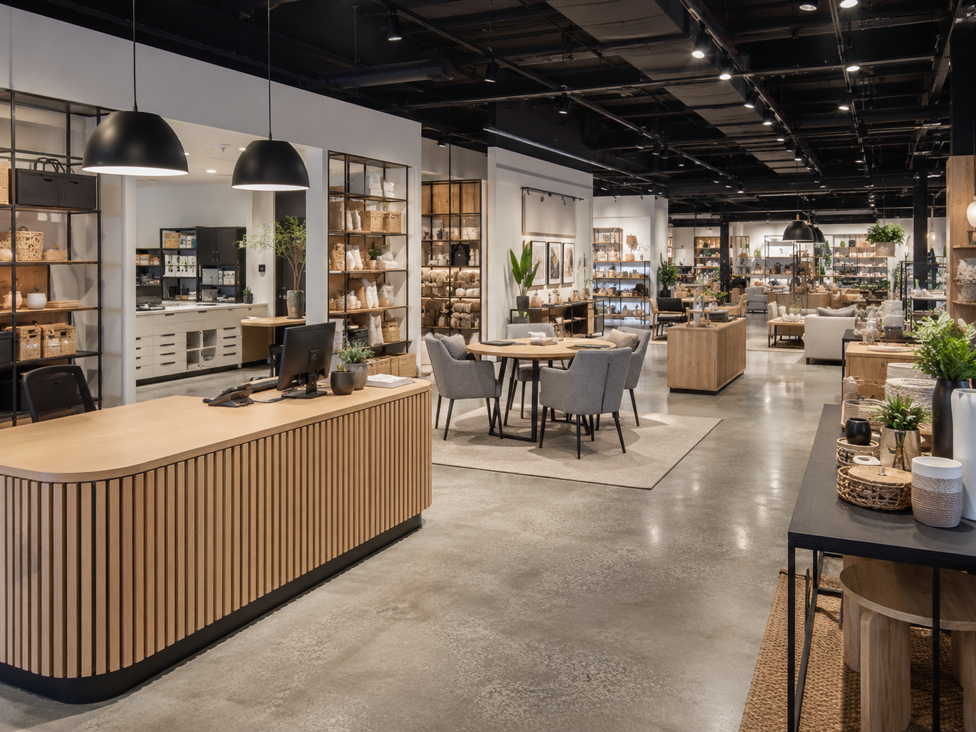 Showrooms & Large-Format Retail Stores