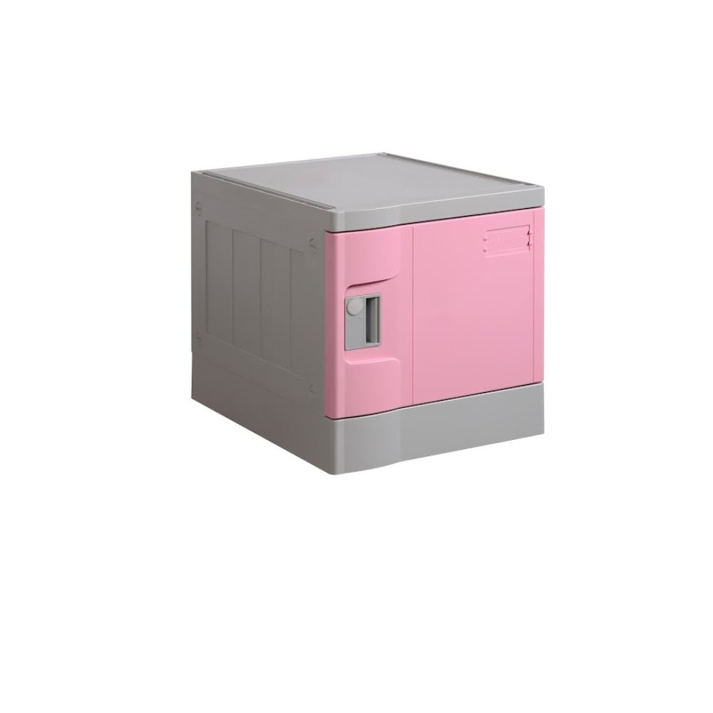 ABS Plastic Locker 1 Door Pink 380x500x390mm - Office Furniture Designs