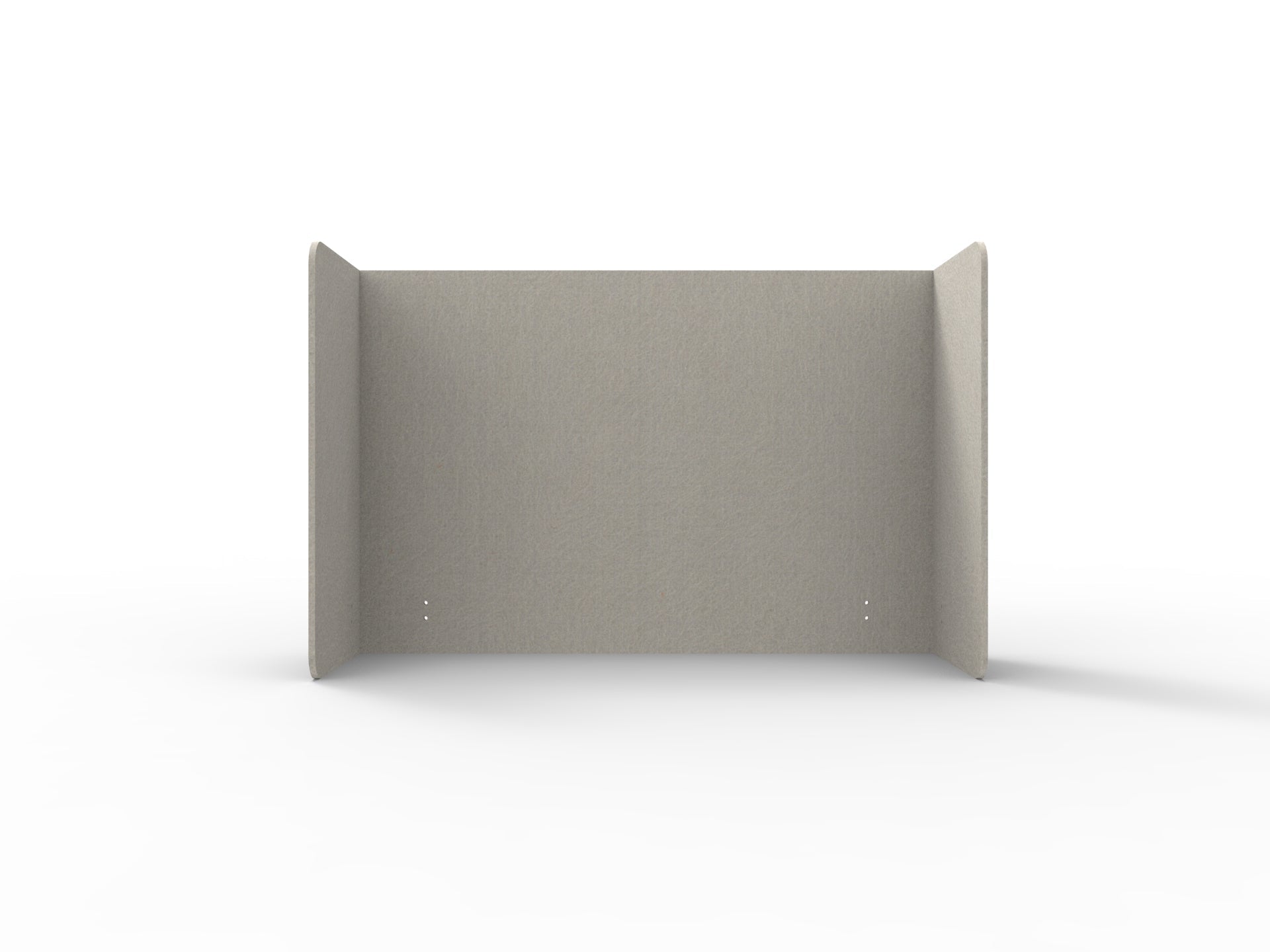 Acouline Double End Wrap Screen - Single Piece - 90 Deg. Cut 2000mm W x 800mm H 24mm Mist | Office Furniture Designs