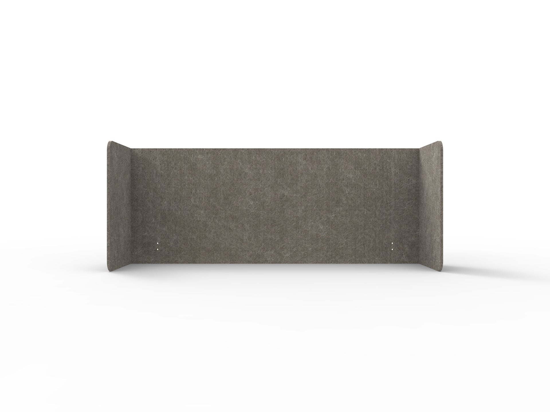 Acouline Double End Wrap Screen - Single Piece - 90 Deg. Cut 2300mm W x 600mm H 24mm Drift | Office Furniture Designs