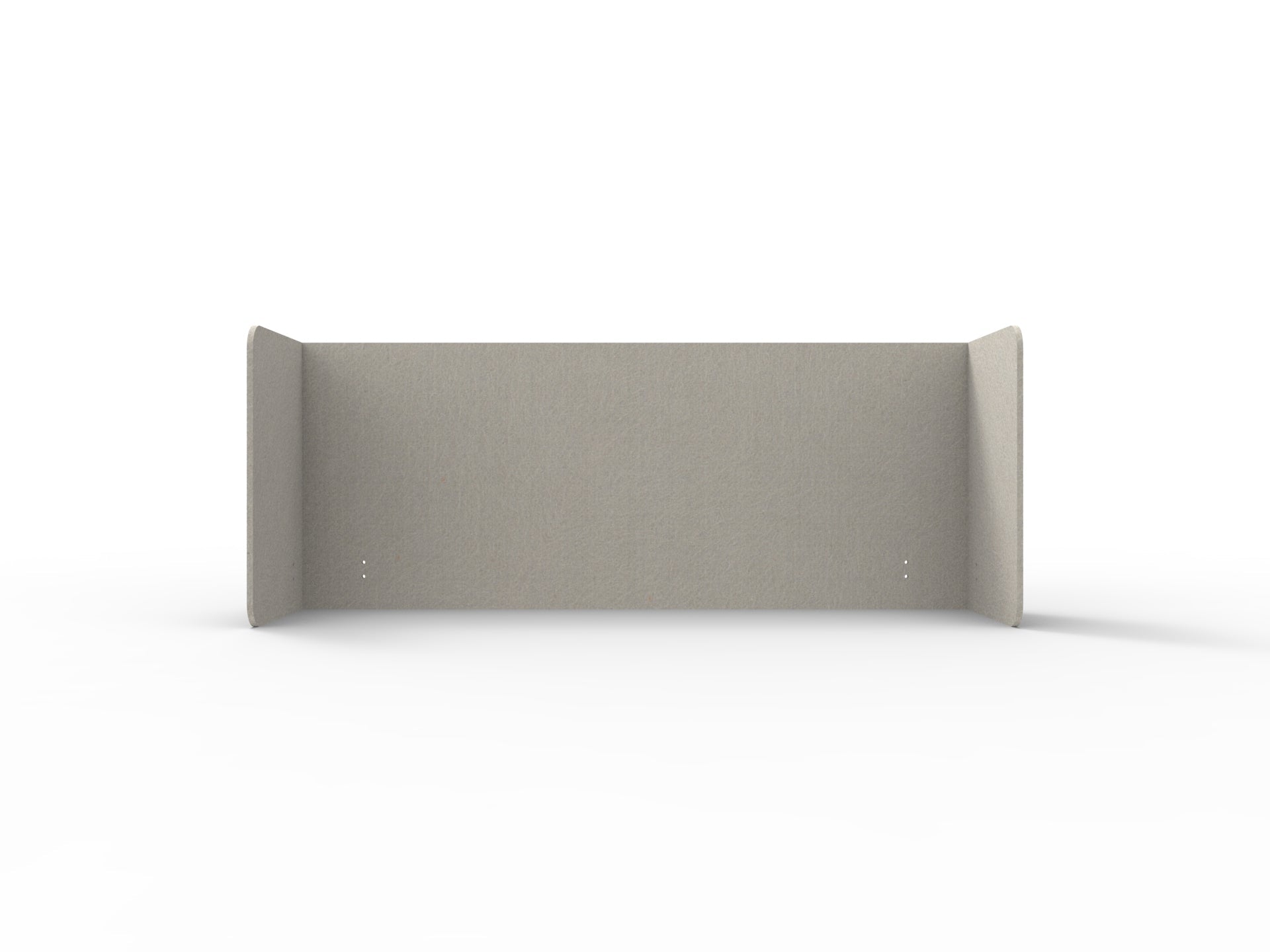 Acouline Double End Wrap Screen - Single Piece - 90 Deg. Cut 2300mm W x 600mm H 24mm Mist | Office Furniture Designs
