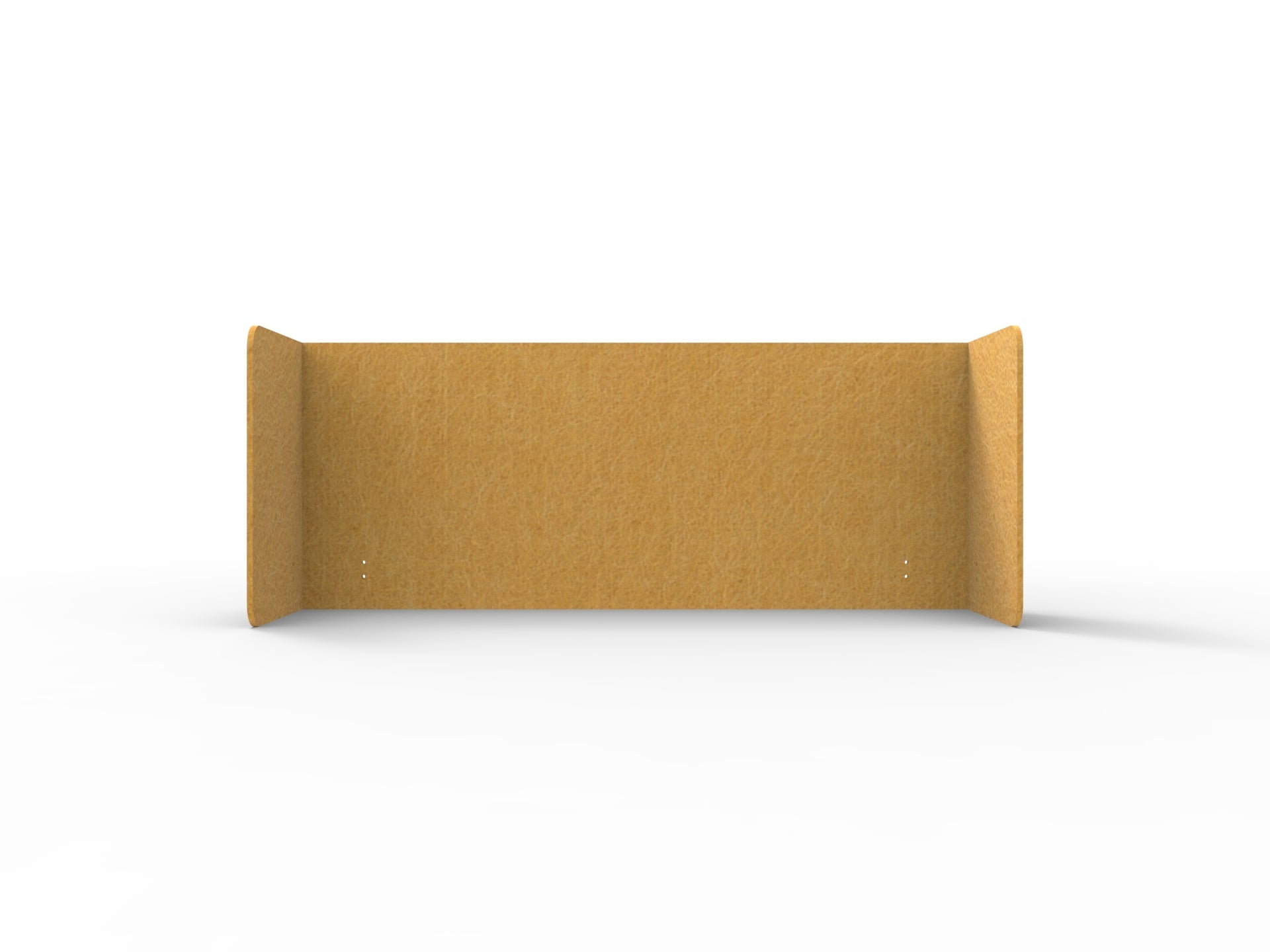 Acouline Double End Wrap Screen - Single Piece - 90 Deg. Cut 2300mm W x 600mm H 24mm Reed | Office Furniture Designs