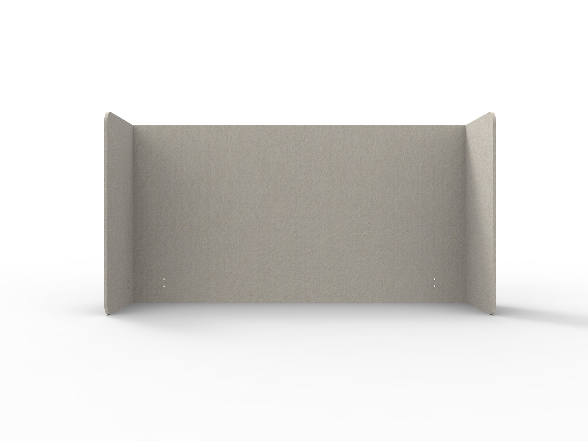Acouline Double End Wrap Screen - Single Piece - 90 Deg. Cut 2300mm W x 800mm H 24mm Mist | Office Furniture Designs