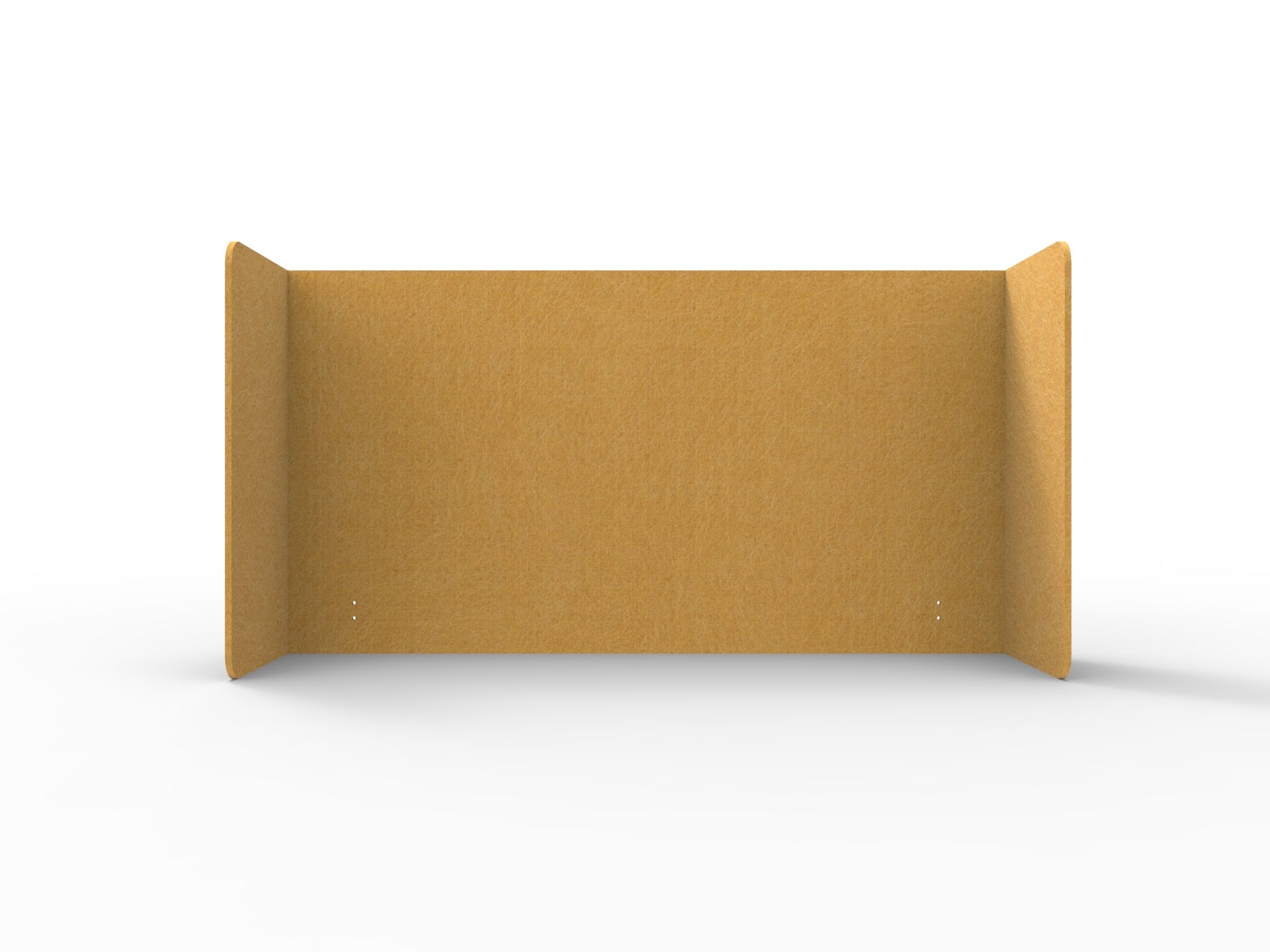 Acouline Double End Wrap Screen - Single Piece - 90 Deg. Cut 2300mm W x 800mm H 24mm Reed | Office Furniture Designs