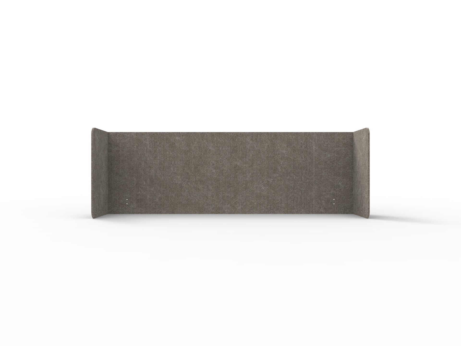 Acouline Double End Wrap Screen - Single Piece - 90 Deg. Cut 2600mm W x 600mm H 24mm Drift | Office Furniture Designs