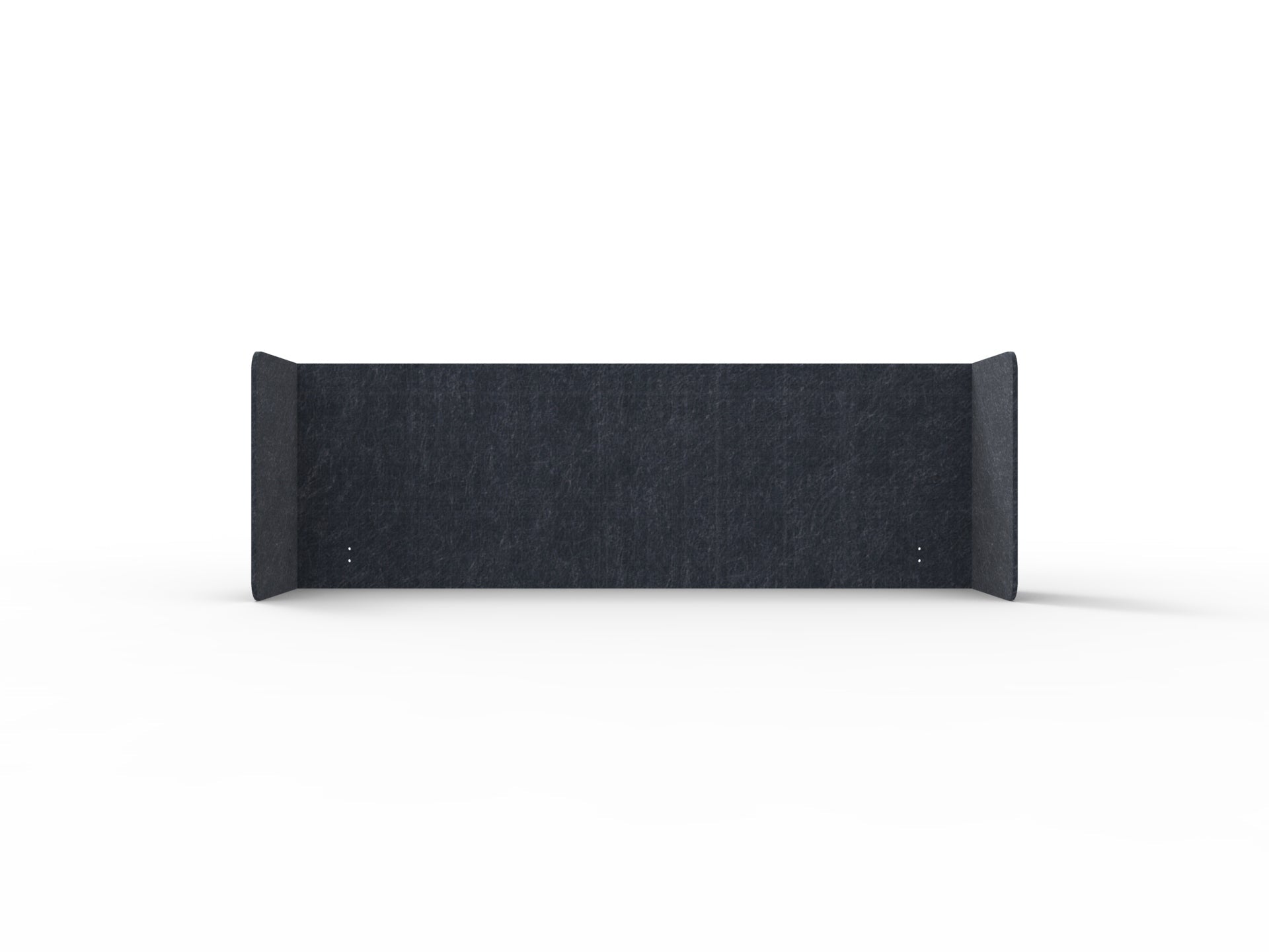 Acouline Double End Wrap Screen - Single Piece - 90 Deg. Cut 2600mm W x 600mm H 24mm Lake | Office Furniture Designs