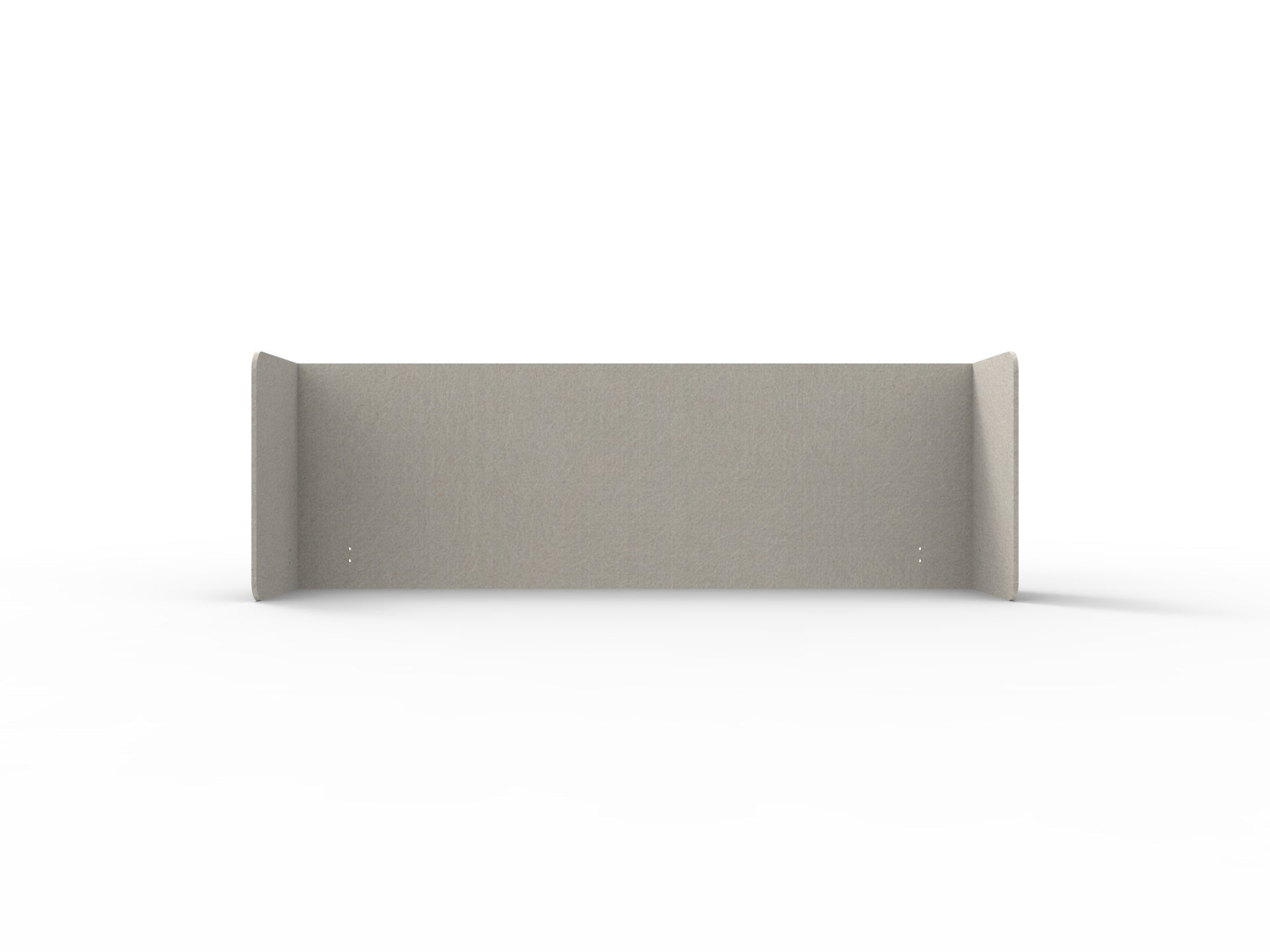 Acouline Double End Wrap Screen - Single Piece - 90 Deg. Cut 2600mm W x 600mm H 24mm Mist | Office Furniture Designs