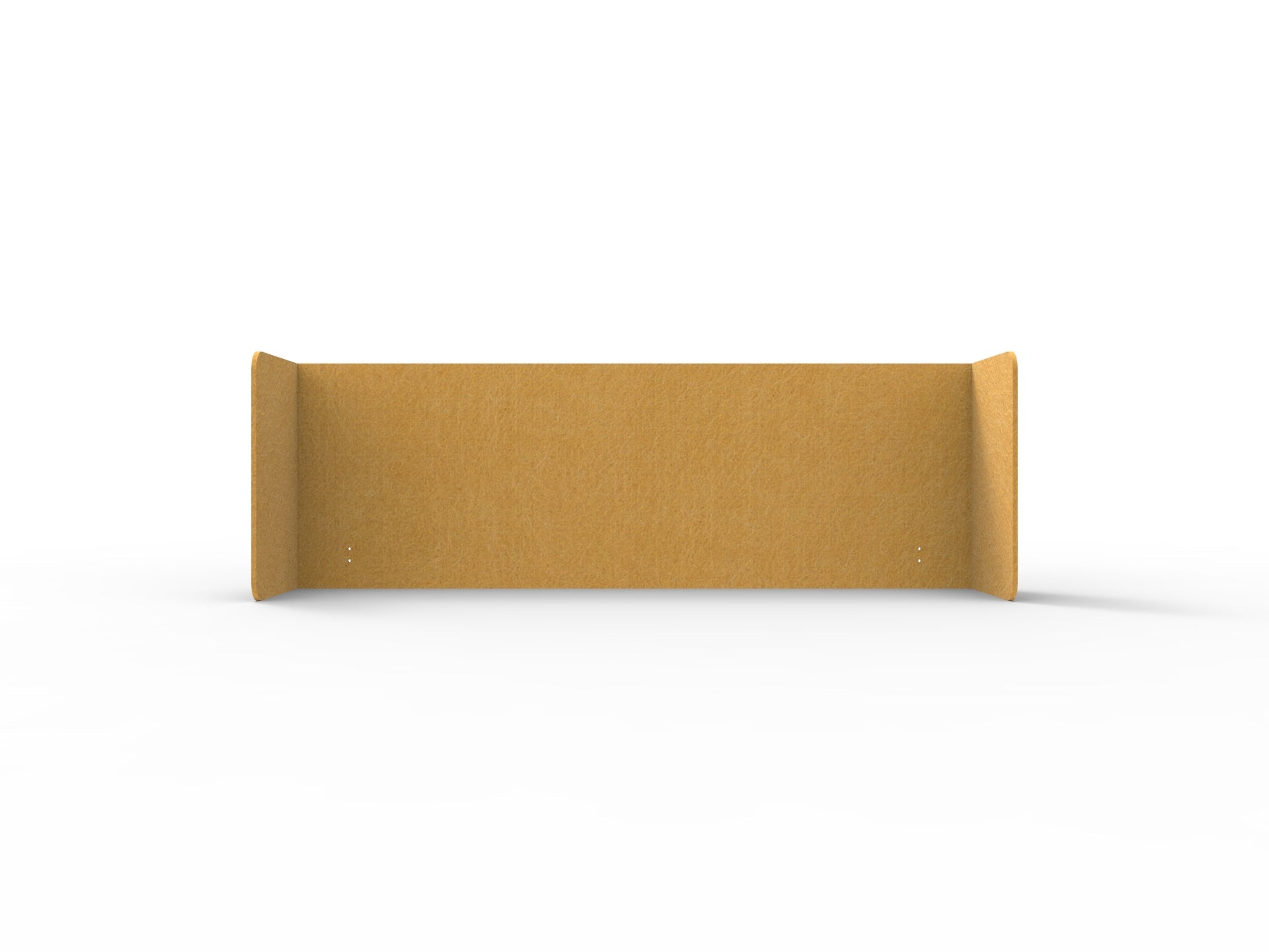 Acouline Double End Wrap Screen - Single Piece - 90 Deg. Cut 2600mm W x 600mm H 24mm Reed | Office Furniture Designs