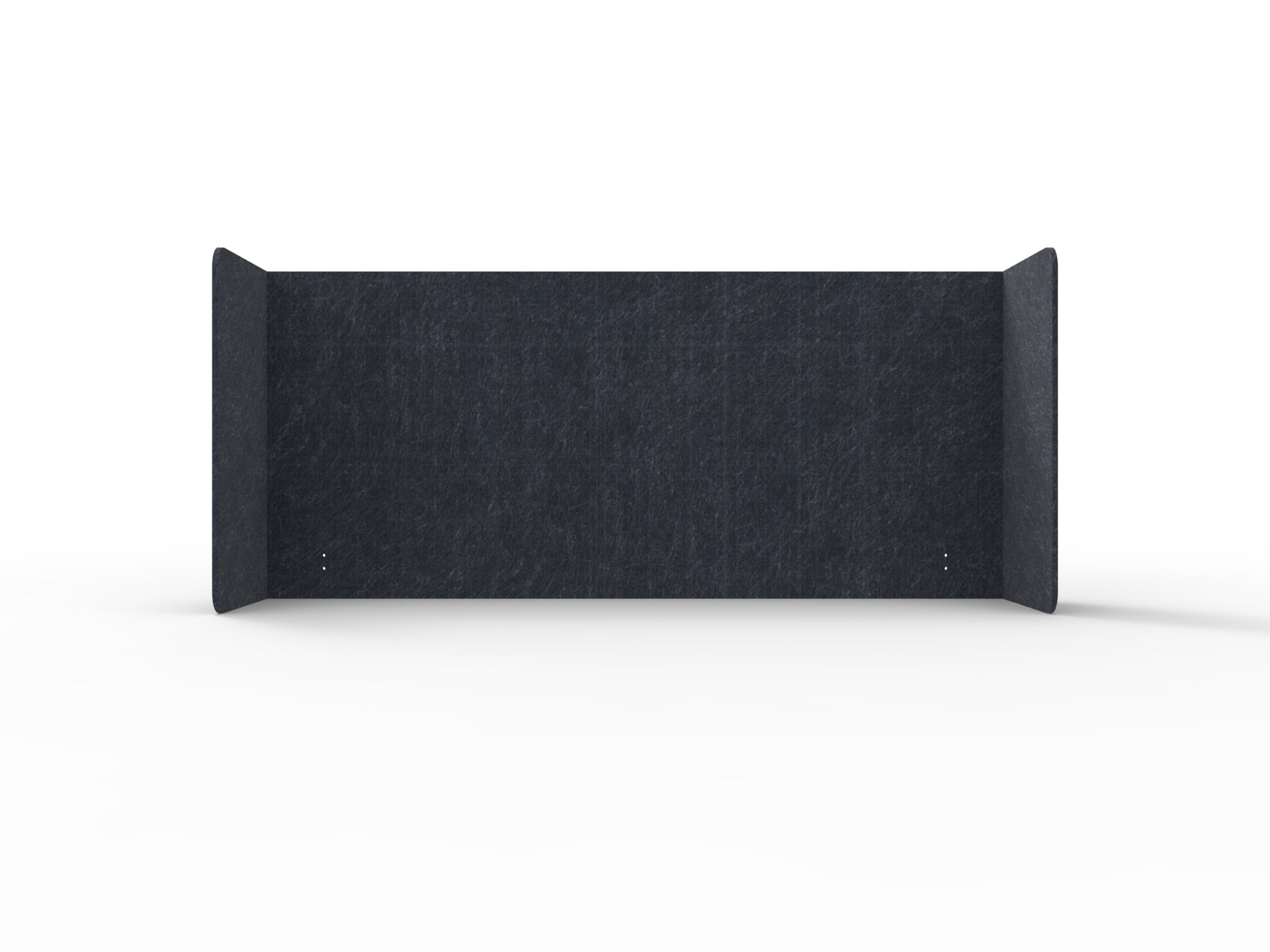 Acouline Double End Wrap Screen - Single Piece - 90 Deg. Cut 2600mm W x 800mm H 24mm Lake | Office Furniture Designs