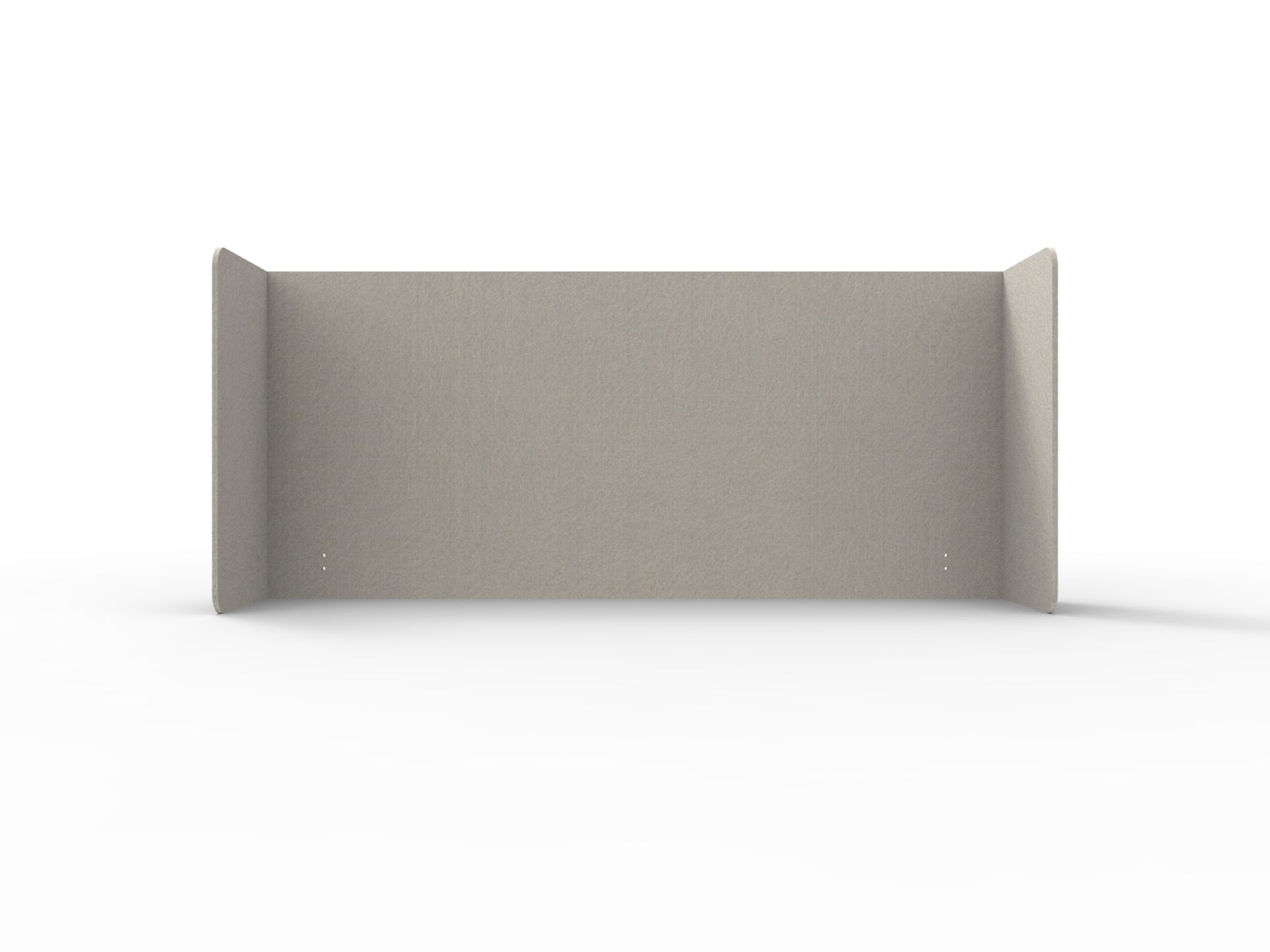 Acouline Double End Wrap Screen - Single Piece - 90 Deg. Cut 2600mm W x 800mm H 24mm Mist | Office Furniture Designs