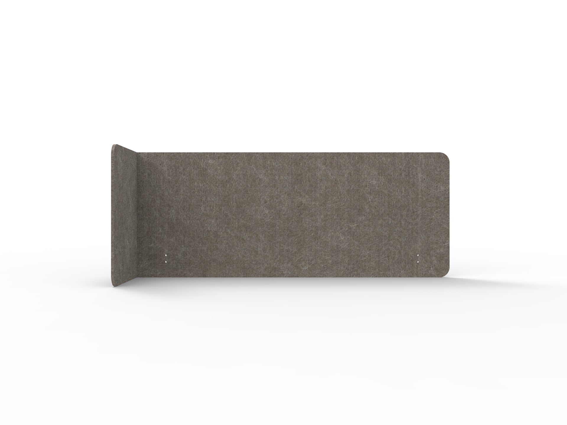 Acouline Single End Wrap Screen - 90 Deg. Cut Left Hand Return 1900mm W x 600mm H x 12mm T Drift | Office Furniture Designs