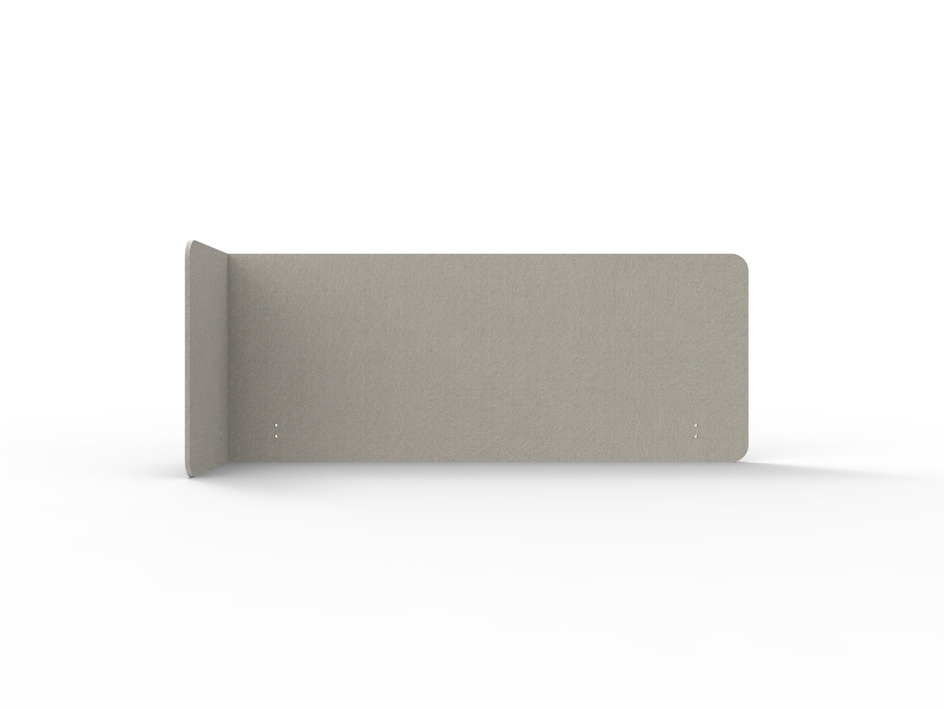 Acouline Single End Wrap Screen - 90 Deg. Cut Left Hand Return 1900mm W x 600mm H x 12mm T Mist | Office Furniture Designs