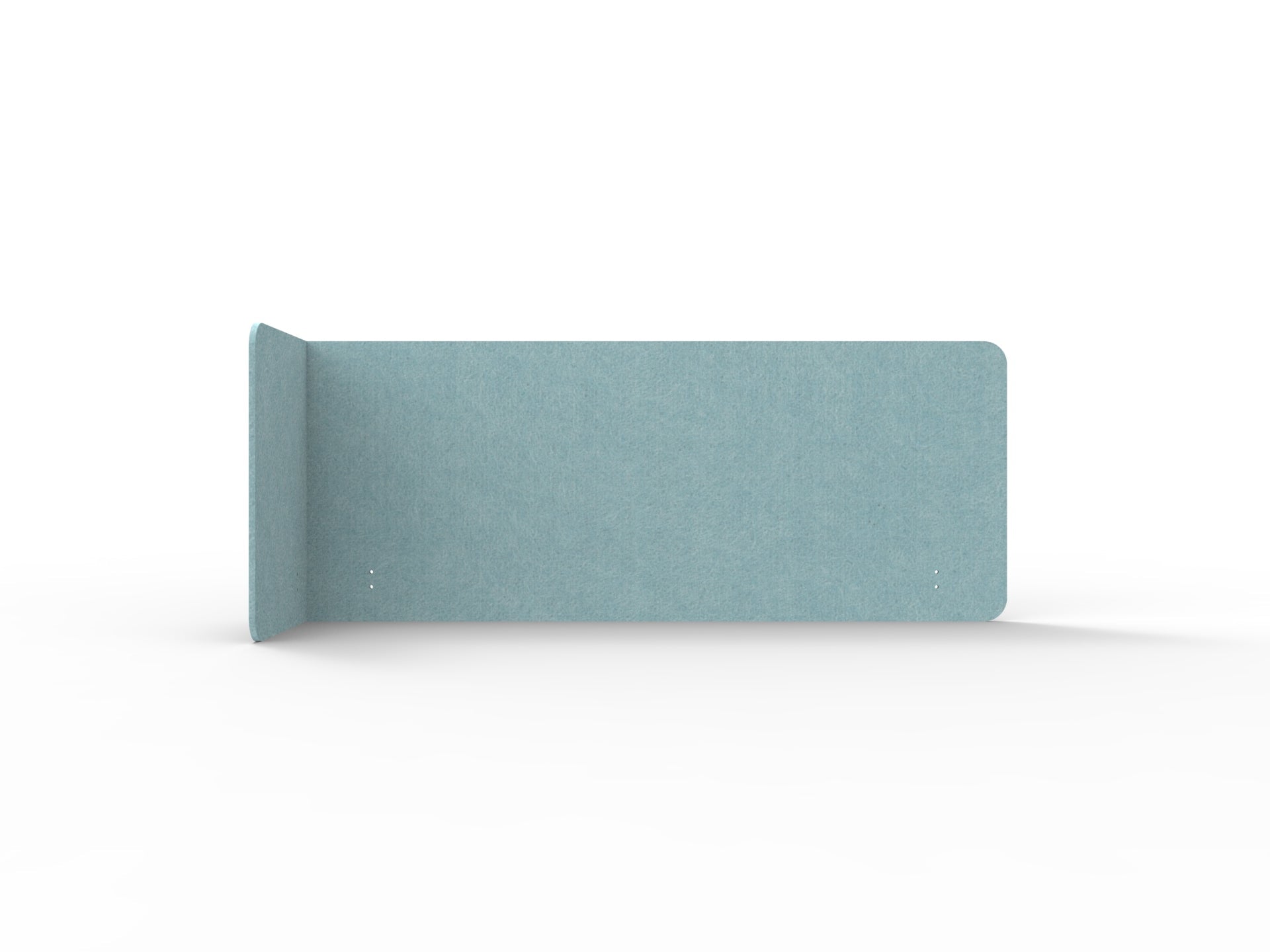 Acouline Single End Wrap Screen - 90 Deg. Cut Left Hand Return 1900mm W x 600mm H x 12mm T Stream | Office Furniture Designs