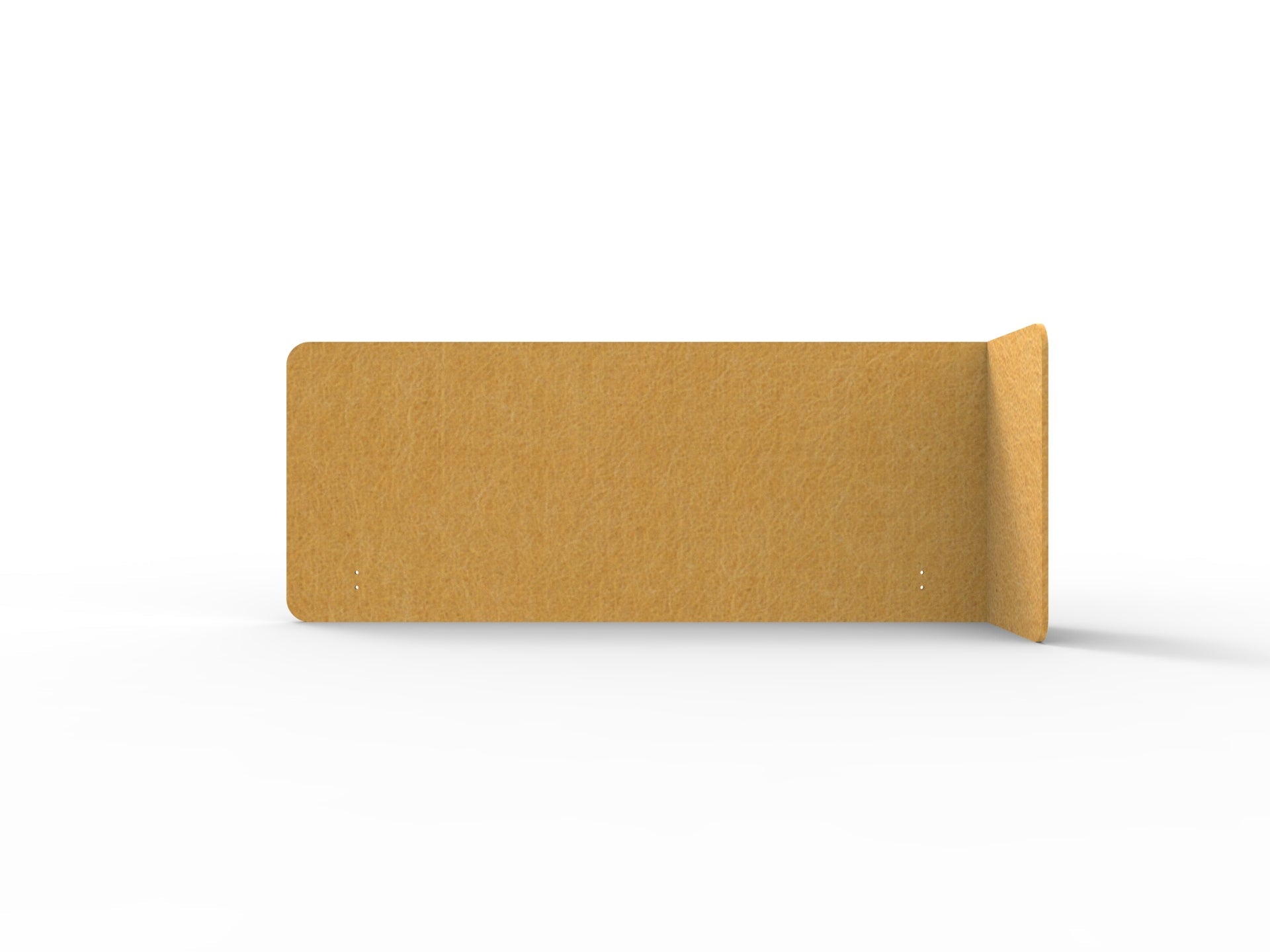 Acouline Single End Wrap Screen - 90 Deg. Cut Right Hand Return 1900mm W x 600mm H x 12mm T Reed | Office Furniture Designs