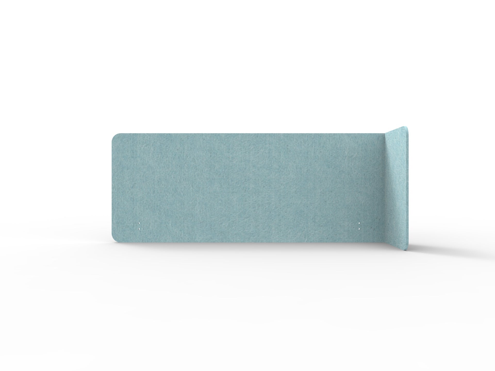 Acouline Single End Wrap Screen - 90 Deg. Cut Right Hand Return 1900mm W x 600mm H x 12mm T Stream | Office Furniture Designs