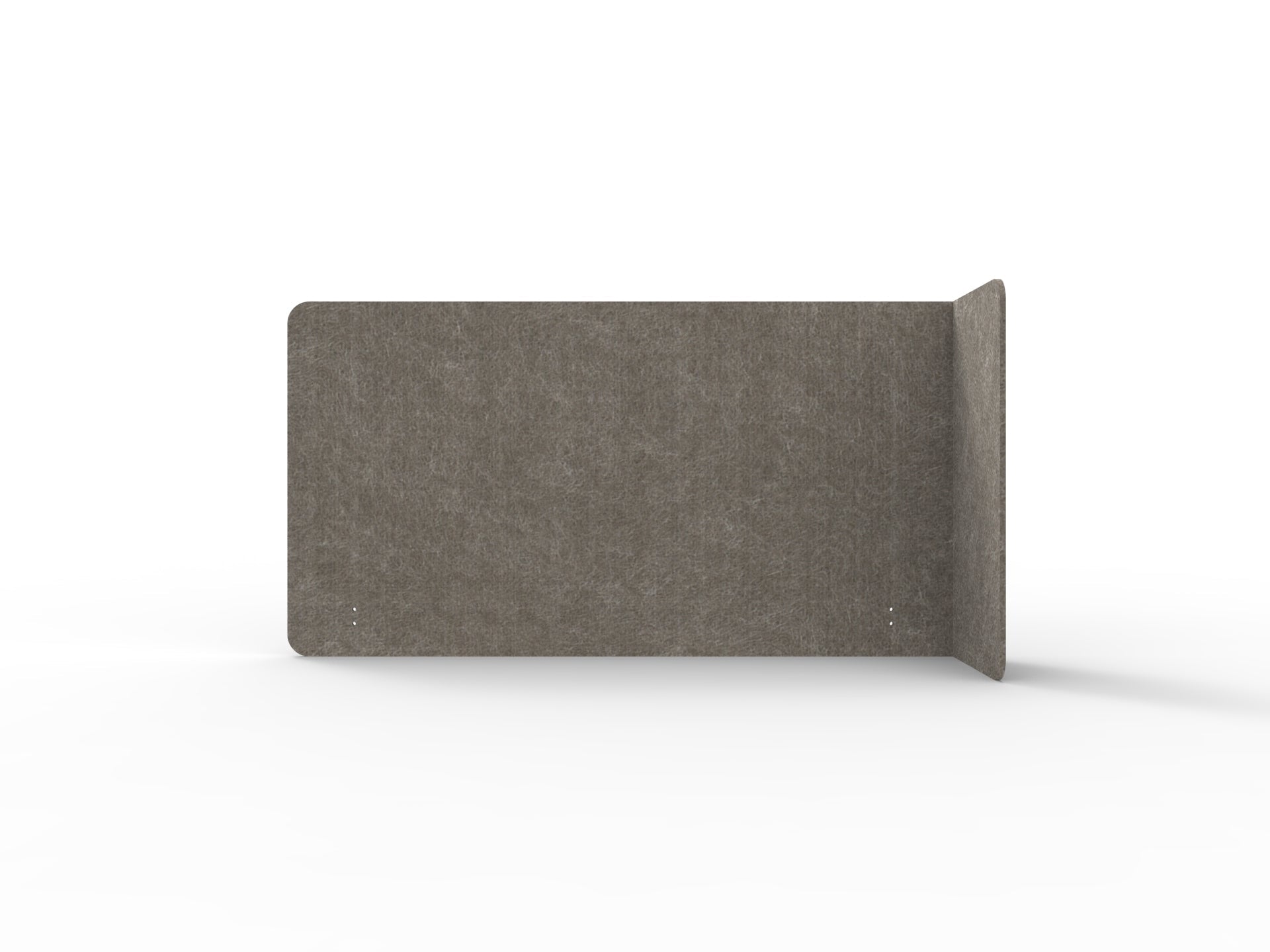 Acouline Single End Wrap Screen - 90 Deg. Cut Right Hand Return 1900mm W x 800mm H x 12mm T Drift | Office Furniture Designs