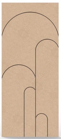 Acouline Wall Panel - Cove 12mm Flint | Office Furniture Designs