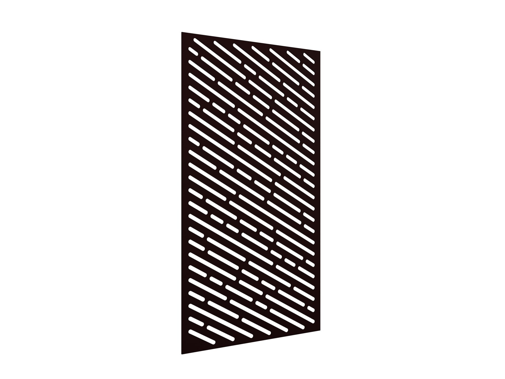 AcoustiQ Hanging Panels - Angle Slots Dark Maroon | Office Furniture Designs