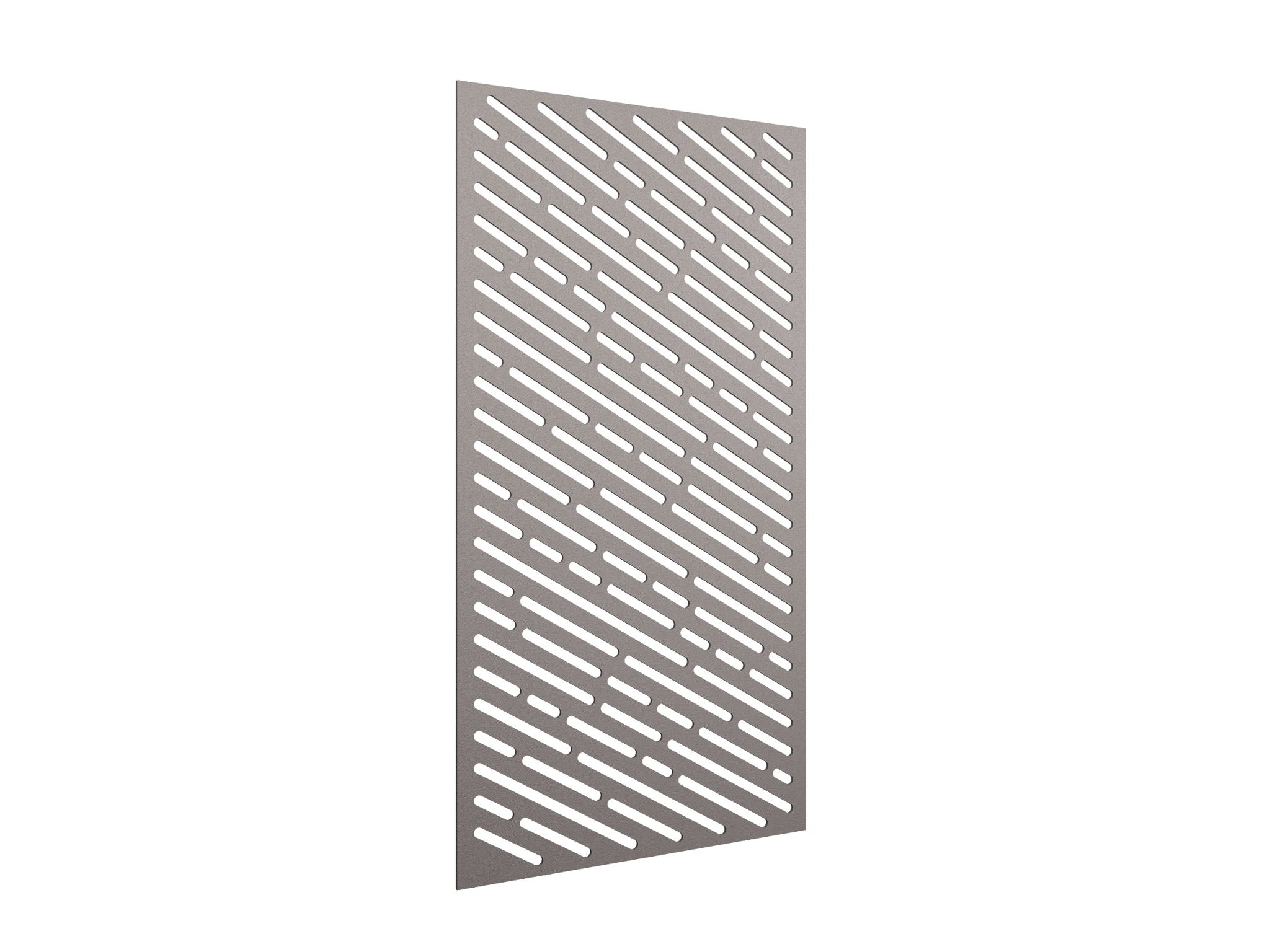 AcoustiQ Hanging Panels - Angle Slots Light Beige | Office Furniture Designs