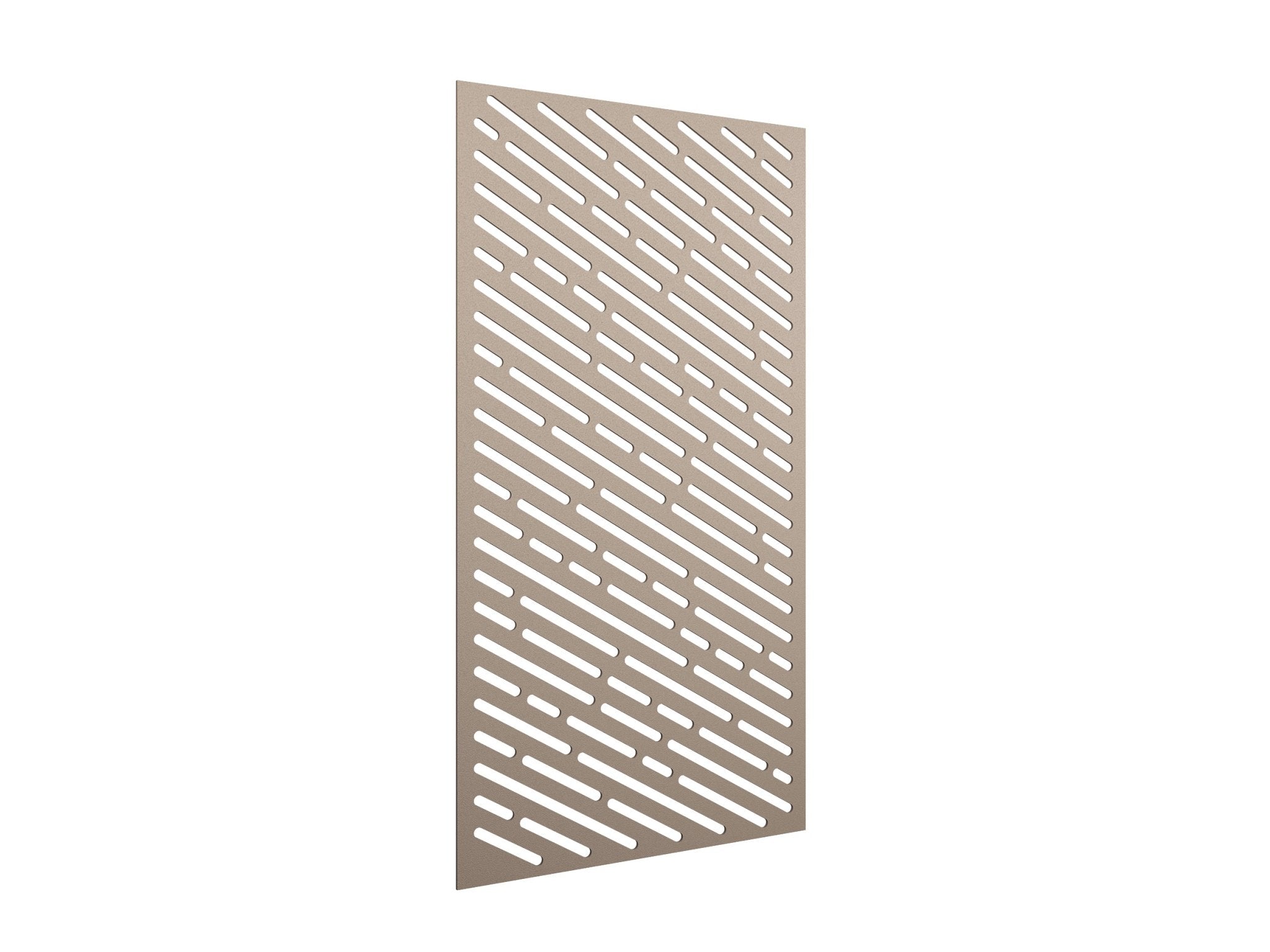 AcoustiQ Hanging Panels - Angle Slots Natural | Office Furniture Designs