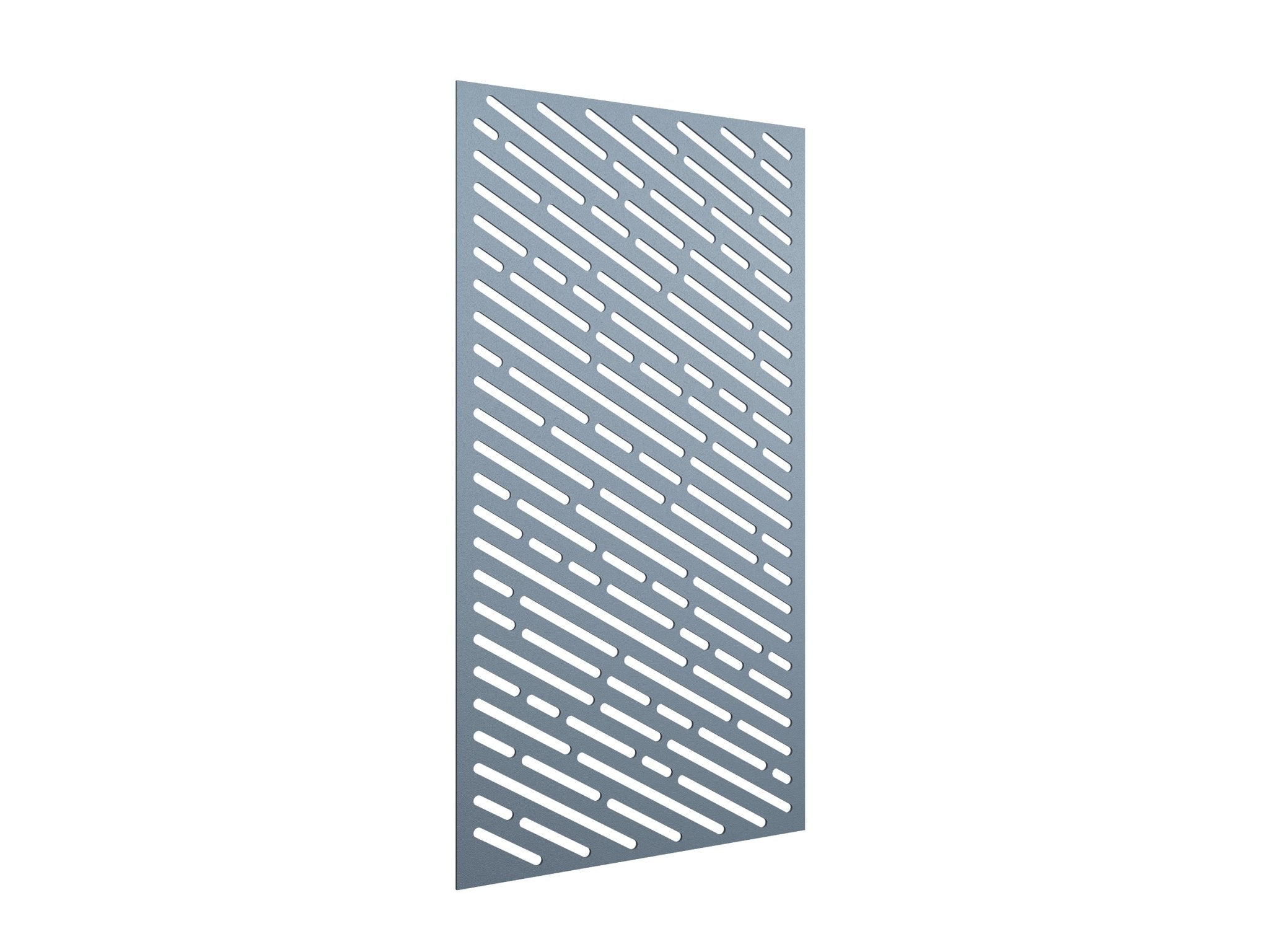 AcoustiQ Hanging Panels - Angle Slots Pacific Blue | Office Furniture Designs