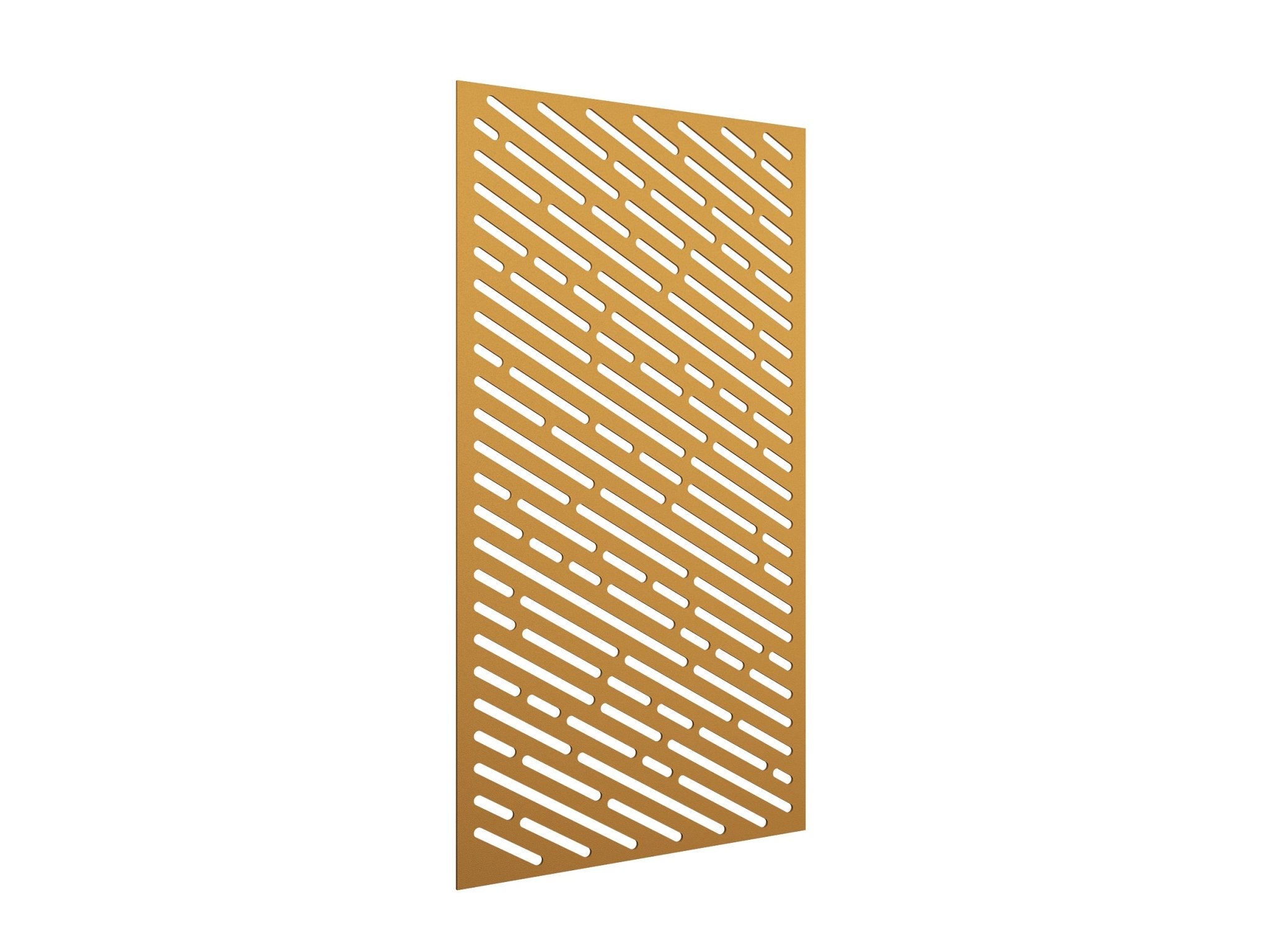 AcoustiQ Hanging Panels - Angle Slots Yellow | Office Furniture Designs