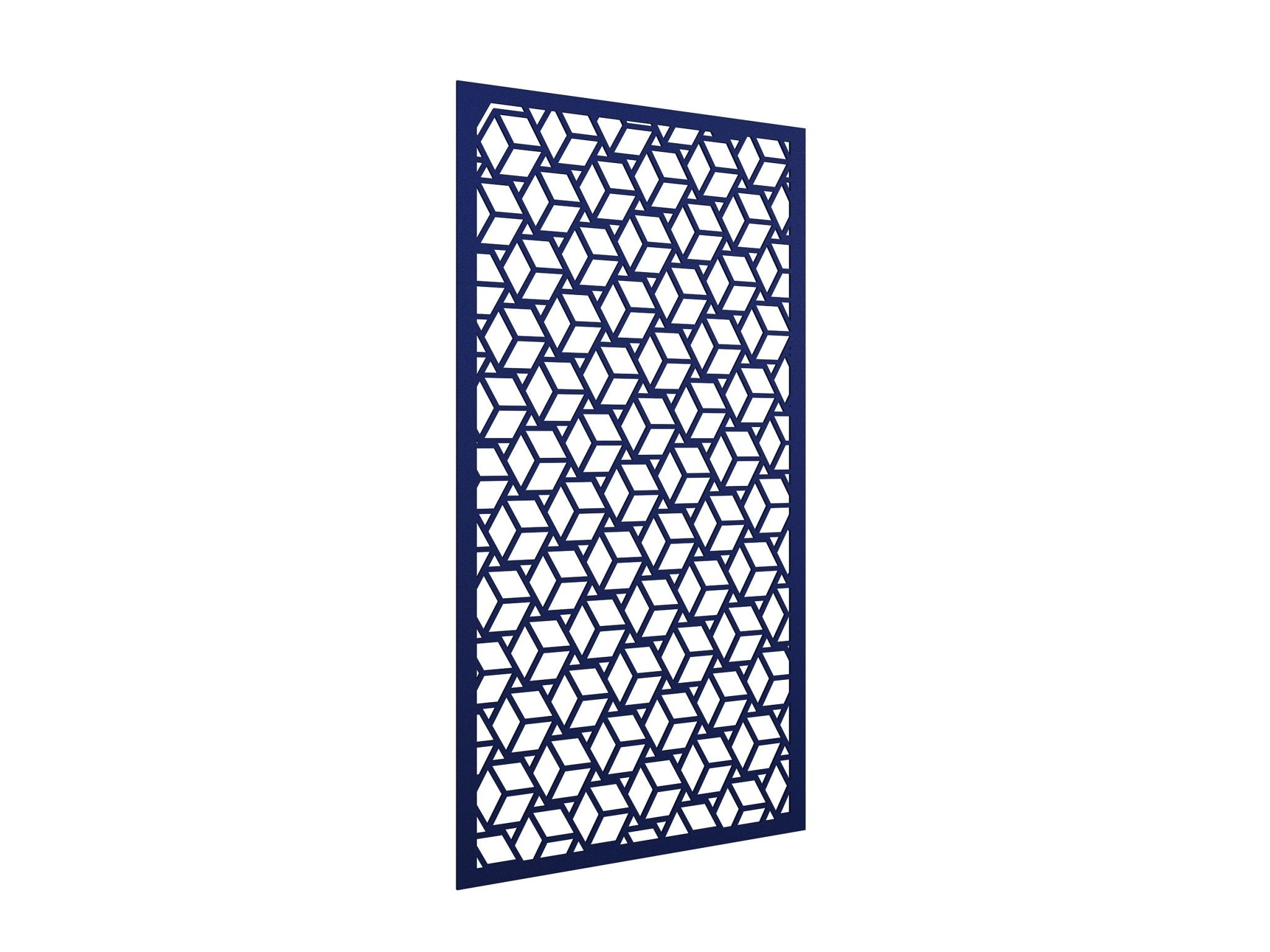 AcoustiQ Hanging Panels - Hexagons Blue | Office Furniture Designs