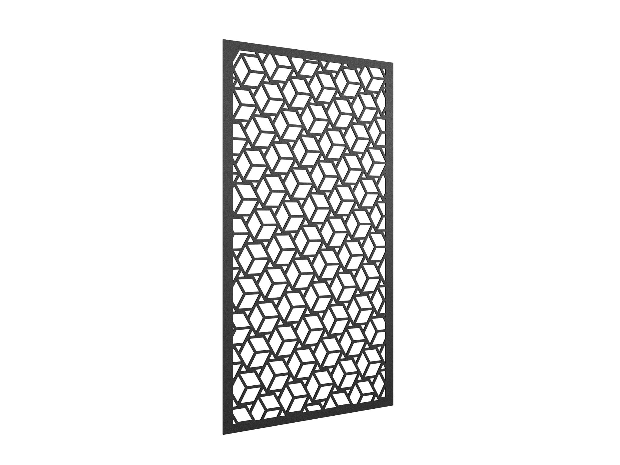 AcoustiQ Hanging Panels - Hexagons Charcoal Grey | Office Furniture Designs