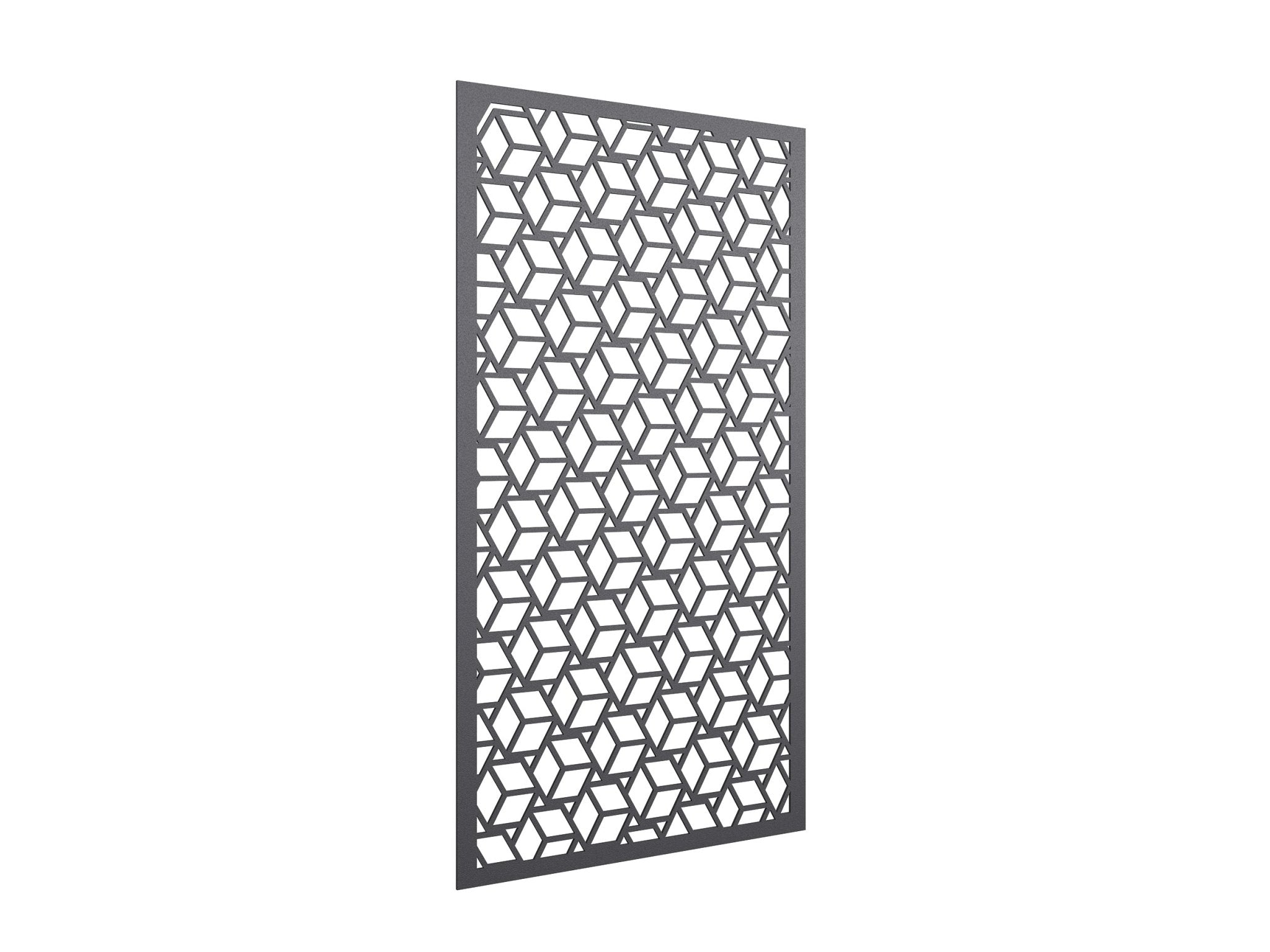 AcoustiQ Hanging Panels - Hexagons Grey | Office Furniture Designs