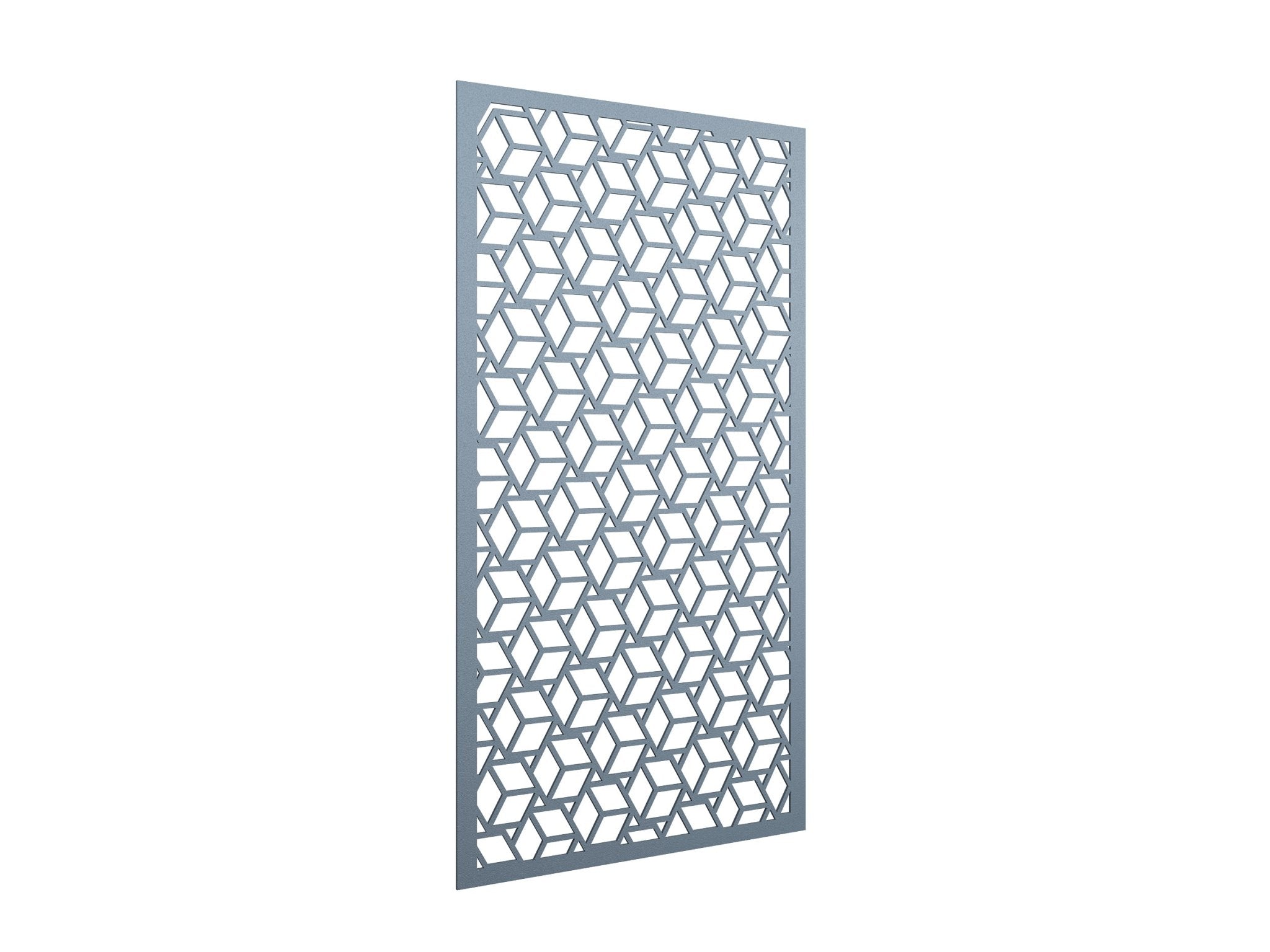 AcoustiQ Hanging Panels - Hexagons Pacific Blue | Office Furniture Designs